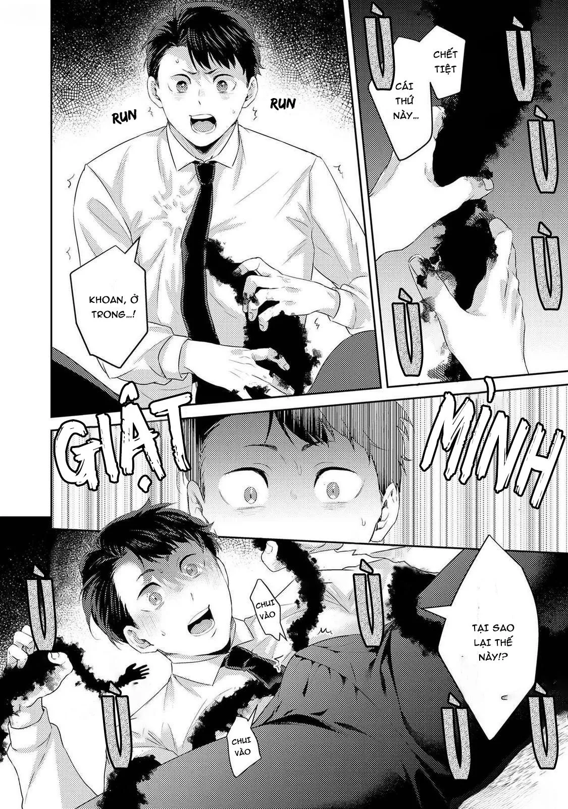 Tôi sẽ trừ tà cho anh vậy nên tôi cho vào nhé Chapter 1 Trang 22