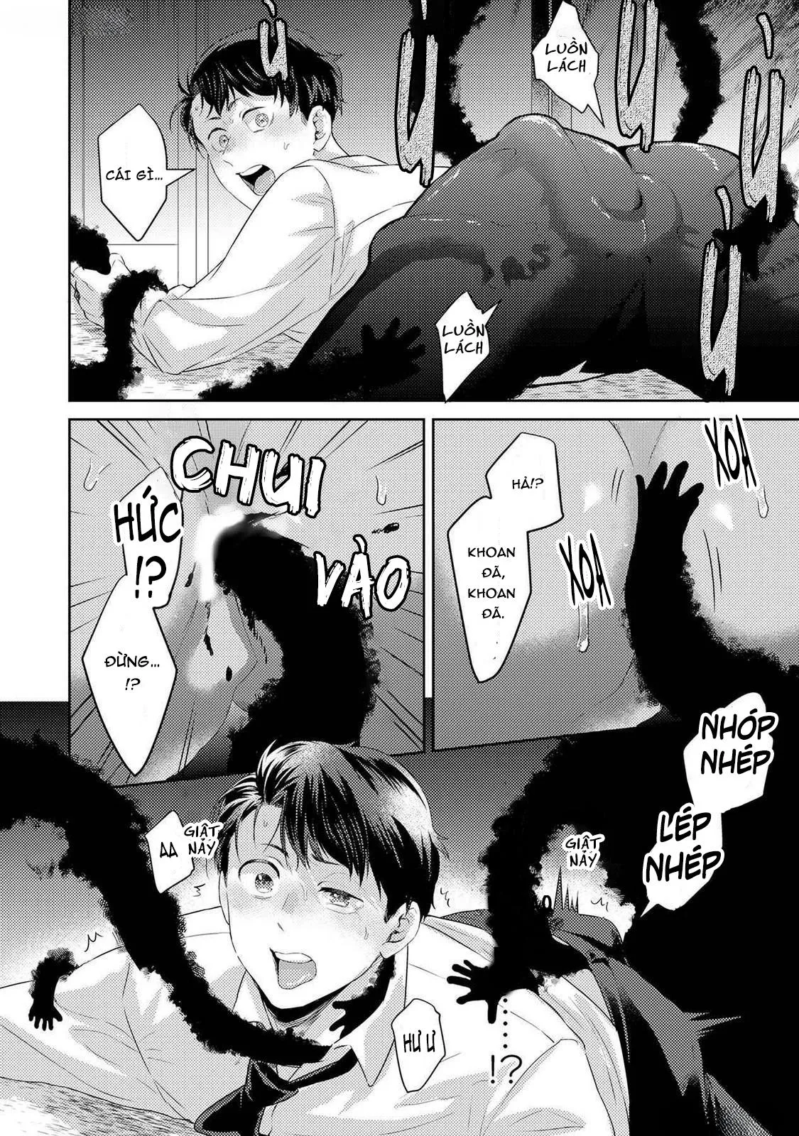 Tôi sẽ trừ tà cho anh vậy nên tôi cho vào nhé Chapter 1 Trang 24