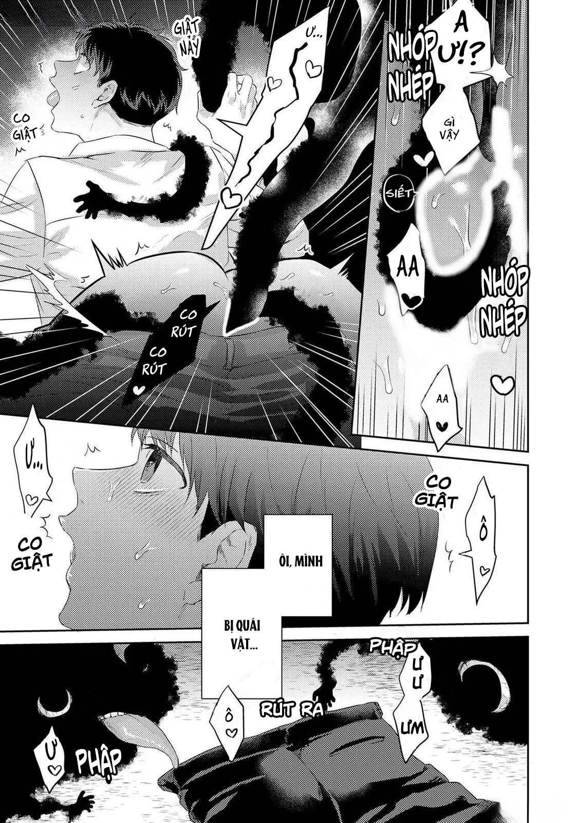 Tôi sẽ trừ tà cho anh vậy nên tôi cho vào nhé Chapter 1 Trang 25