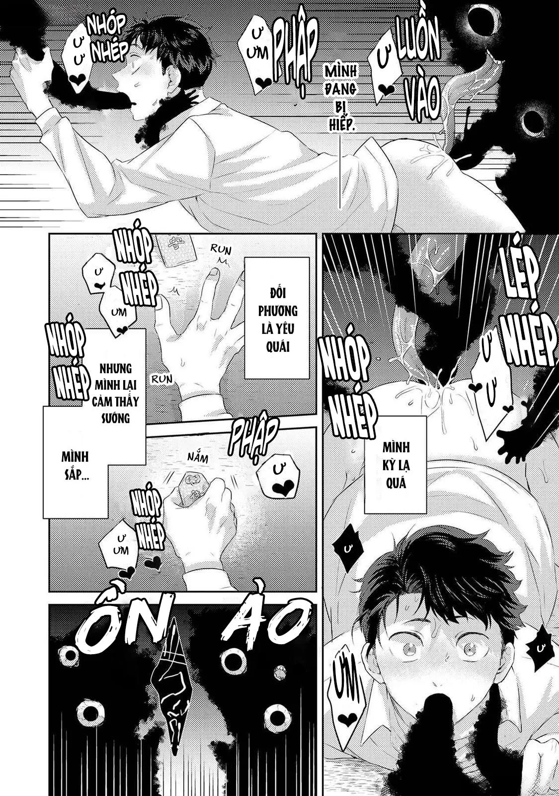 Tôi sẽ trừ tà cho anh vậy nên tôi cho vào nhé Chapter 1 Trang 26