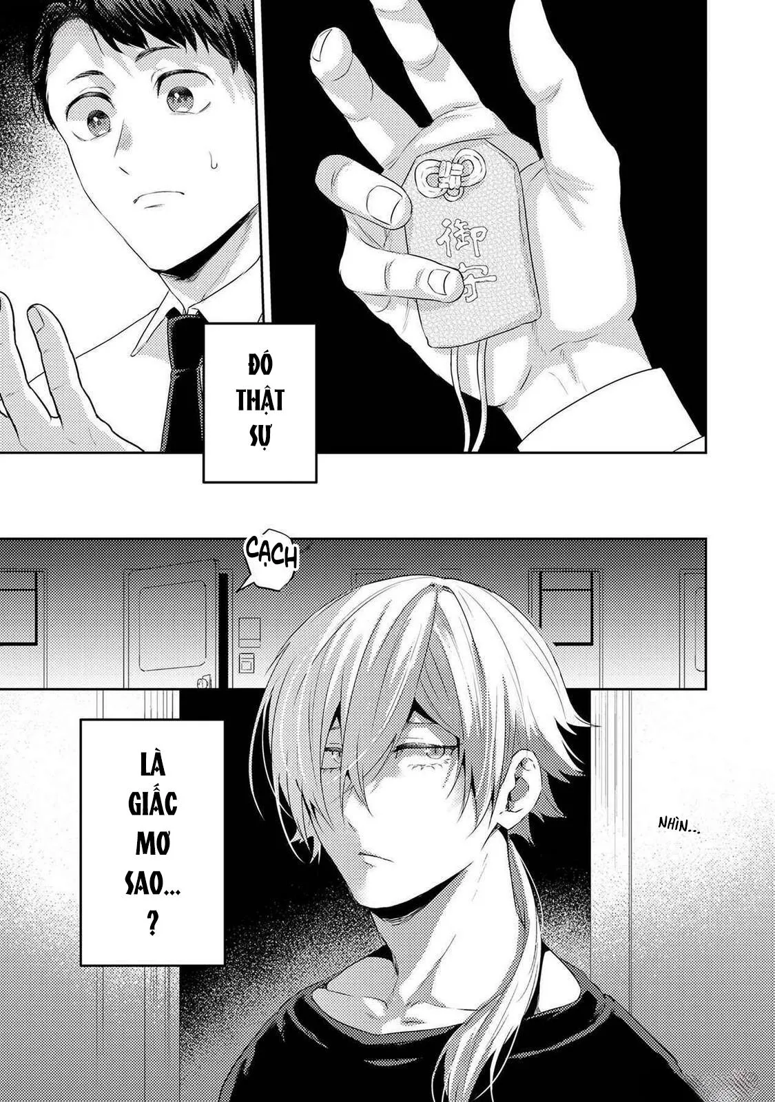 Tôi sẽ trừ tà cho anh vậy nên tôi cho vào nhé Chapter 1 Trang 29