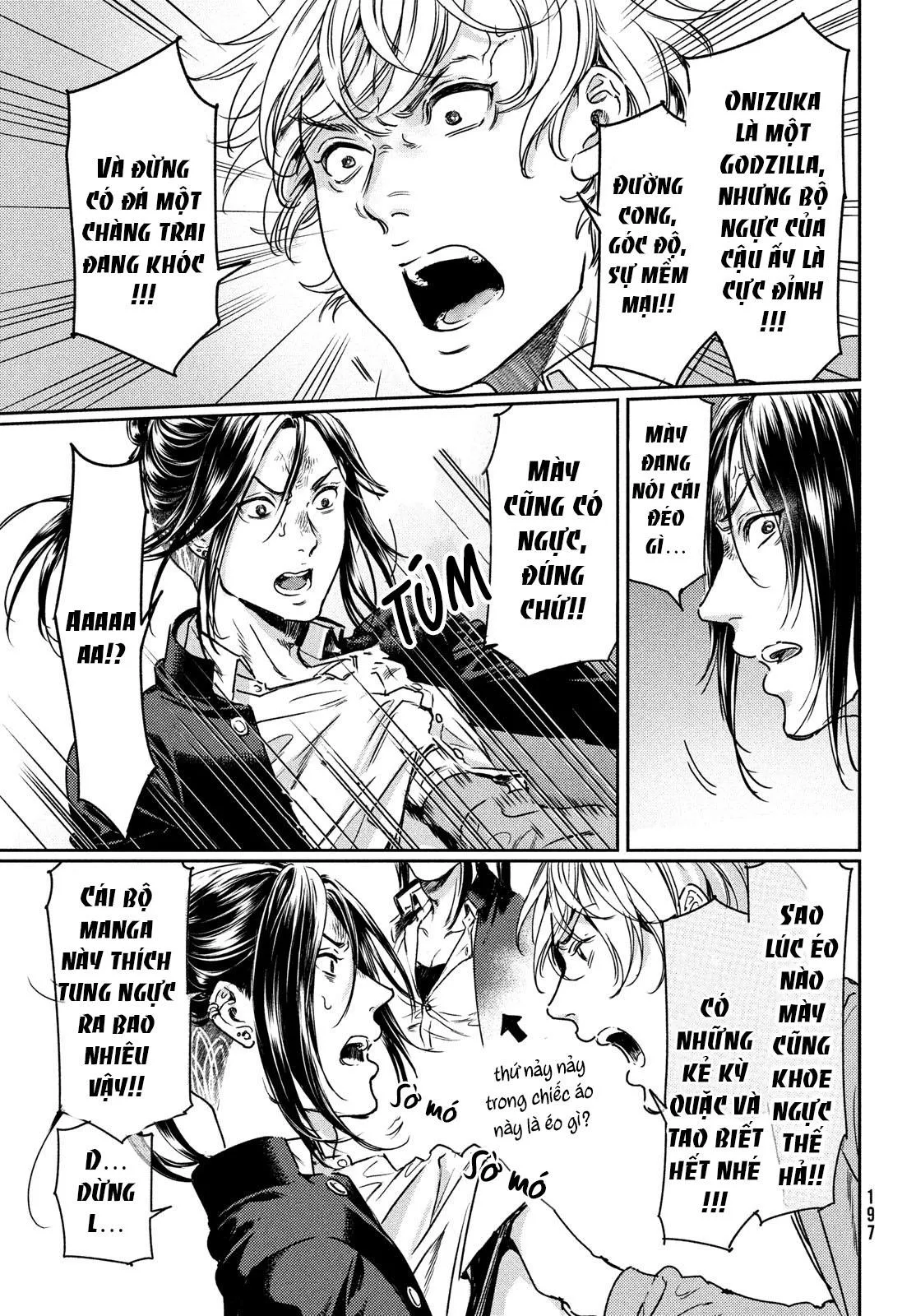 Tôi thích ngực khủng, nhưng tôi lại tái sinh vào một thế giới BL Chapter 3 Trang 11