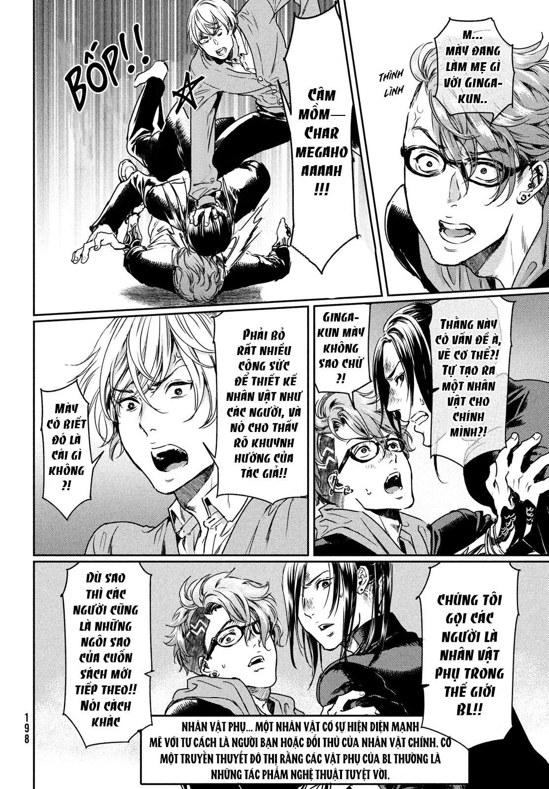 Tôi thích ngực khủng, nhưng tôi lại tái sinh vào một thế giới BL Chapter 3 Trang 12