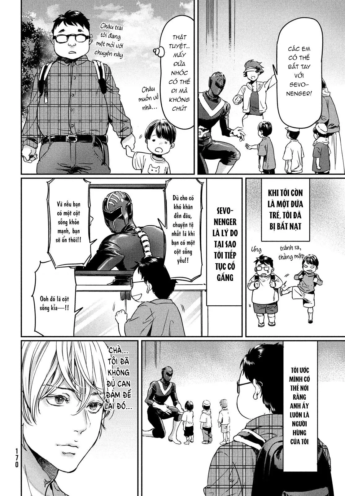 Tôi thích ngực khủng, nhưng tôi lại tái sinh vào một thế giới BL Chapter 4 Trang 8