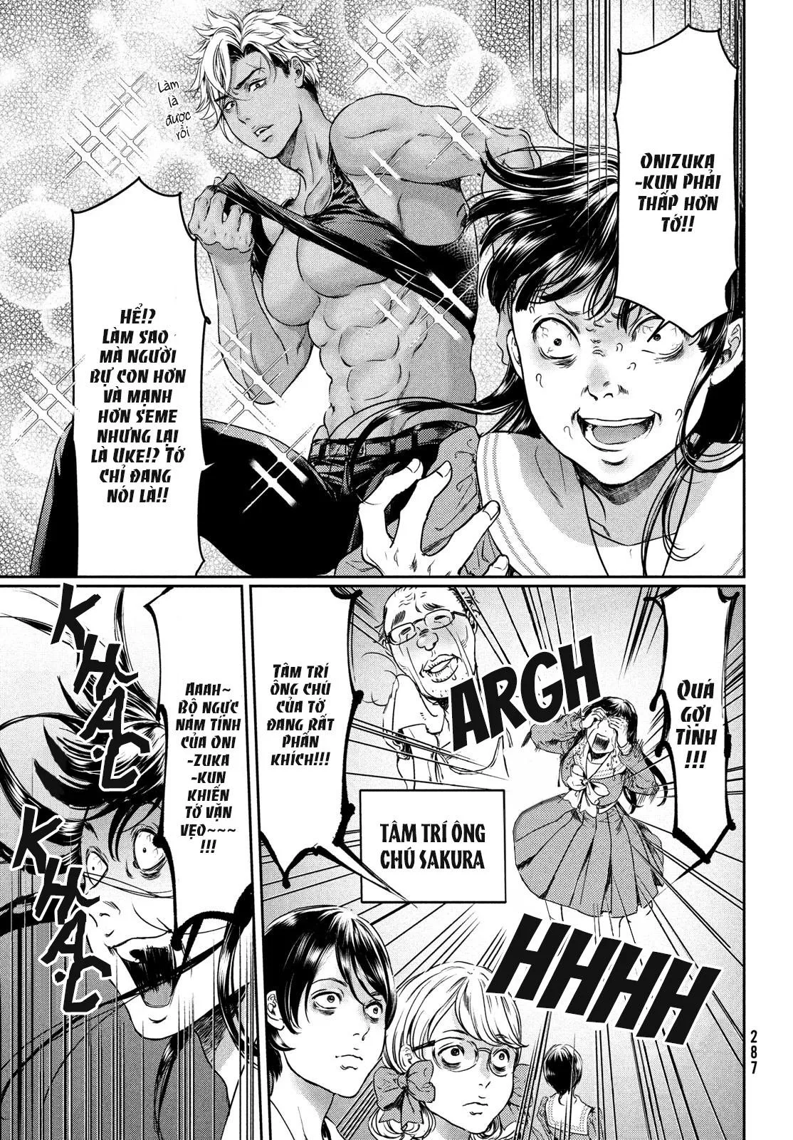 Tôi thích ngực khủng, nhưng tôi lại tái sinh vào một thế giới BL Chapter 5 Trang 9