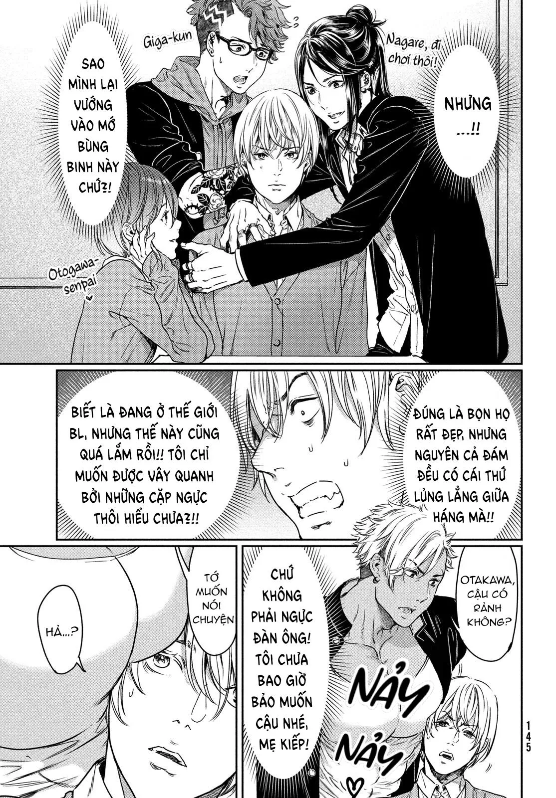 Tôi thích ngực khủng, nhưng tôi lại tái sinh vào một thế giới BL Chapter 10 Trang 10