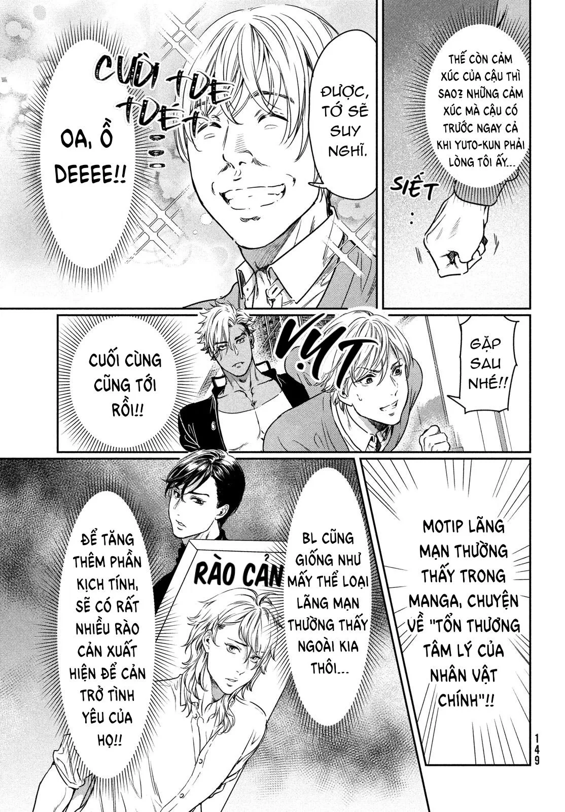 Tôi thích ngực khủng, nhưng tôi lại tái sinh vào một thế giới BL Chapter 10 Trang 14