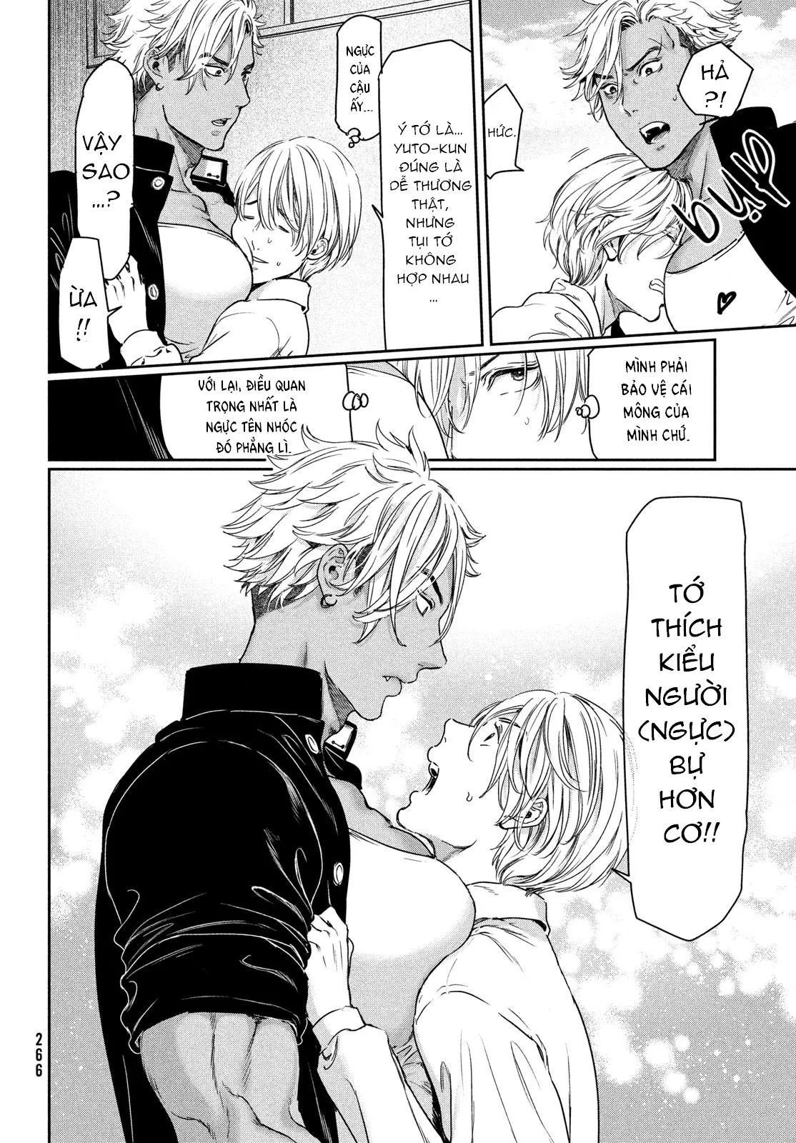 Tôi thích ngực khủng, nhưng tôi lại tái sinh vào một thế giới BL Chapter 11 Trang 14