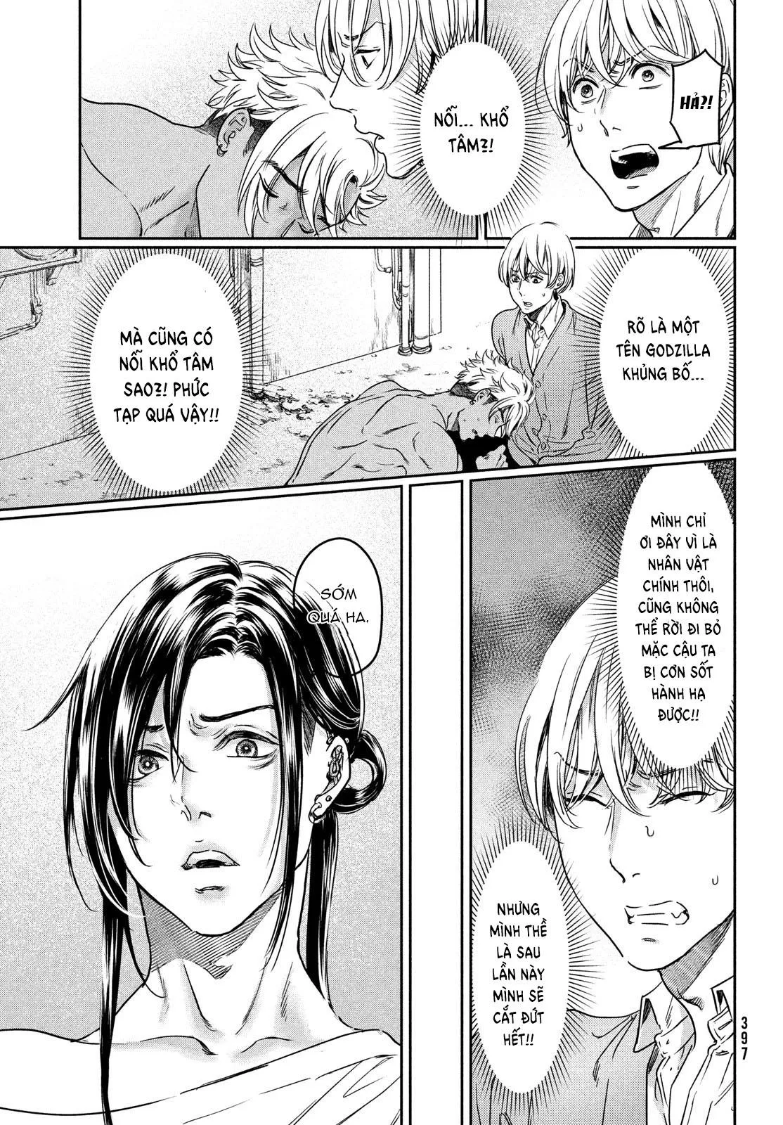 Tôi thích ngực khủng, nhưng tôi lại tái sinh vào một thế giới BL Chapter 13 Trang 21