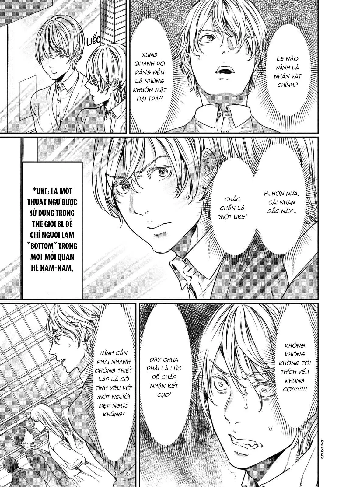 Tôi thích ngực khủng, nhưng tôi lại tái sinh vào một thế giới BL Chapter 1 Trang 4