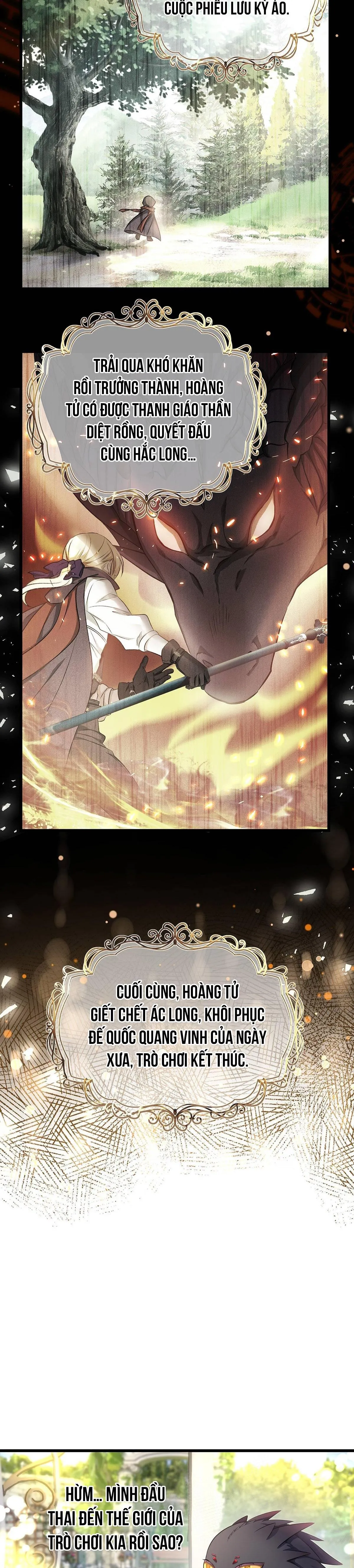 Tôi trùng sinh thành chú rồng đen của vương tử điện hạ Chapter 2 Trang 7