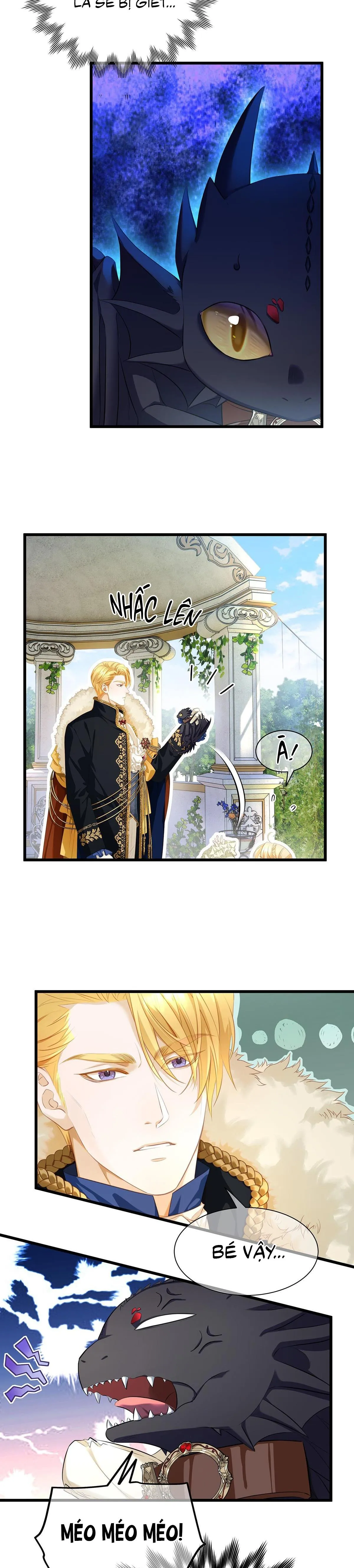 Tôi trùng sinh thành chú rồng đen của vương tử điện hạ Chapter 2 Trang 9