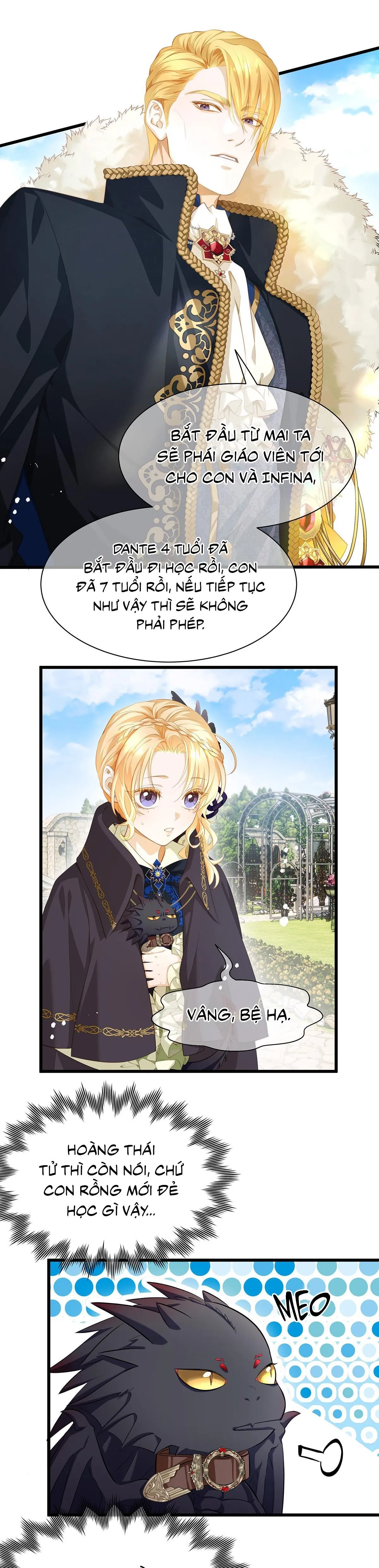 Tôi trùng sinh thành chú rồng đen của vương tử điện hạ Chapter 2 Trang 11