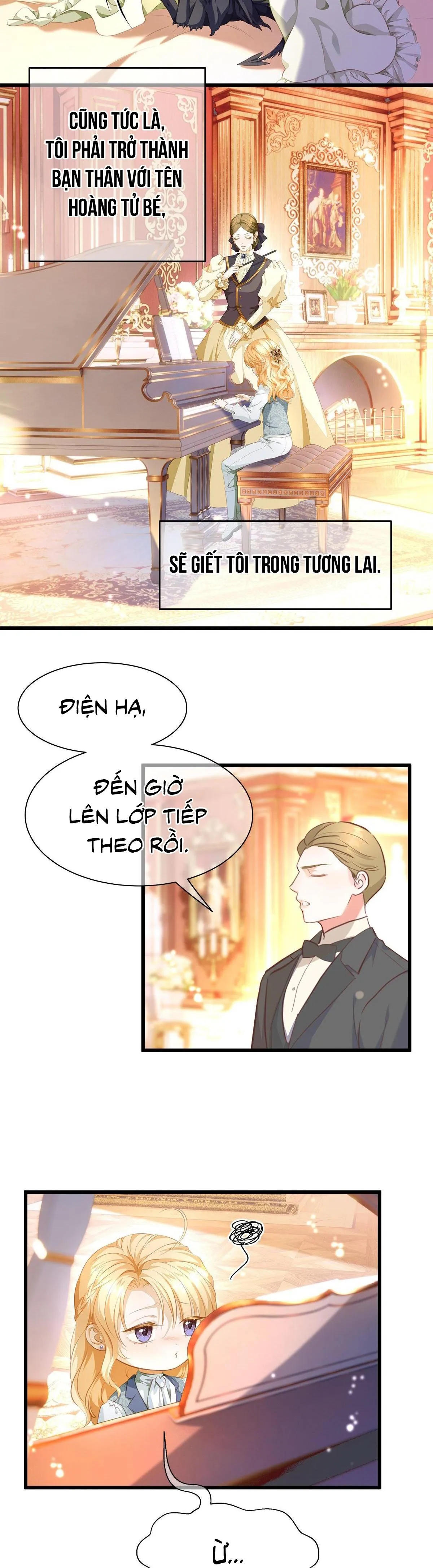 Tôi trùng sinh thành chú rồng đen của vương tử điện hạ Chapter 4 Trang 7