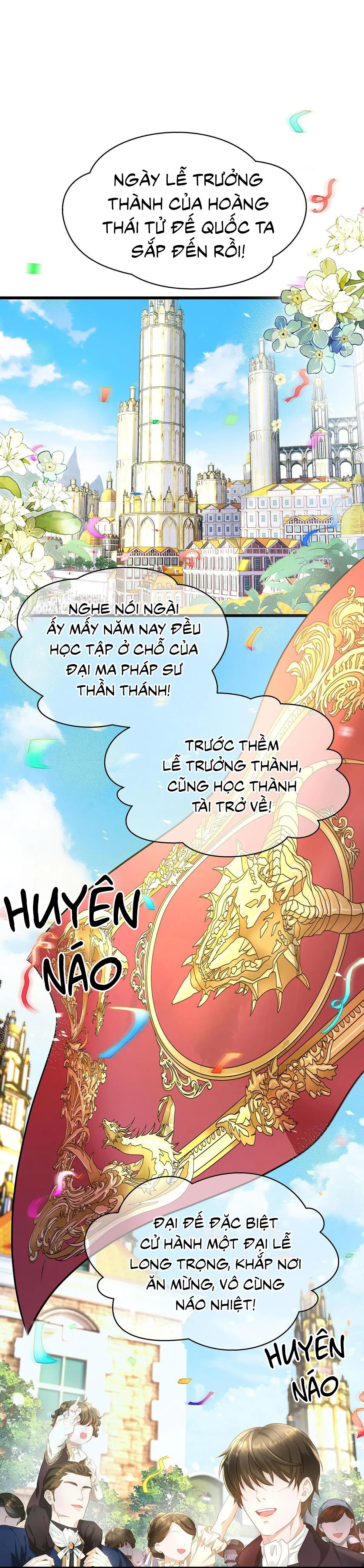 Tôi trùng sinh thành chú rồng đen của vương tử điện hạ Chapter 16 Trang 15