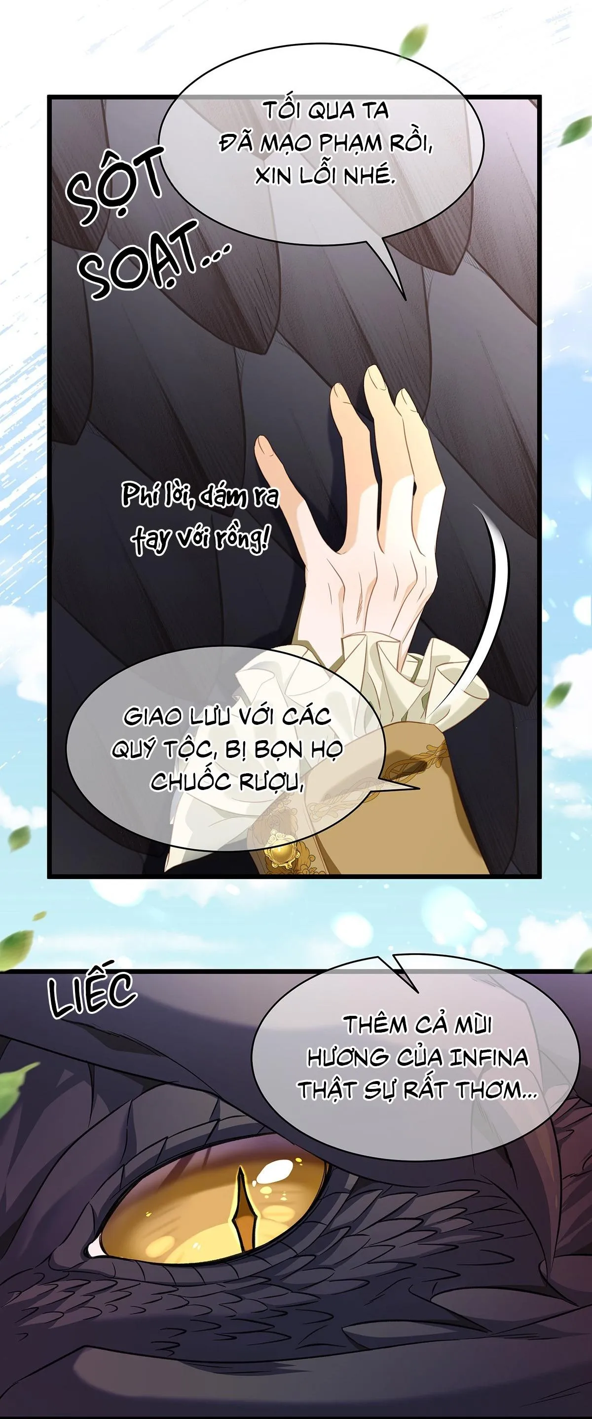 Tôi trùng sinh thành chú rồng đen của vương tử điện hạ Chapter 20 Trang 8