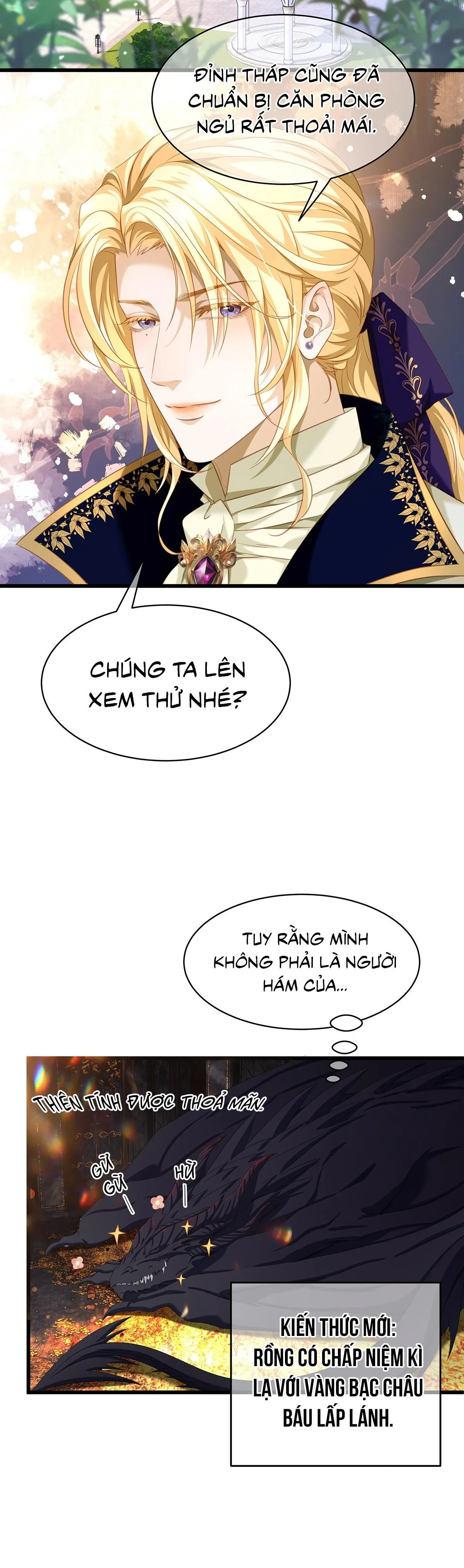 Tôi trùng sinh thành chú rồng đen của vương tử điện hạ Chapter 20 Trang 16