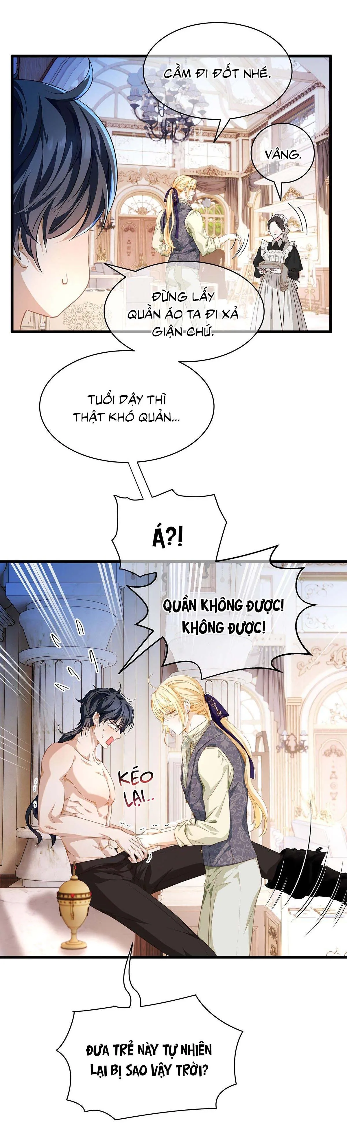 Tôi trùng sinh thành chú rồng đen của vương tử điện hạ Chapter 25 Trang 3