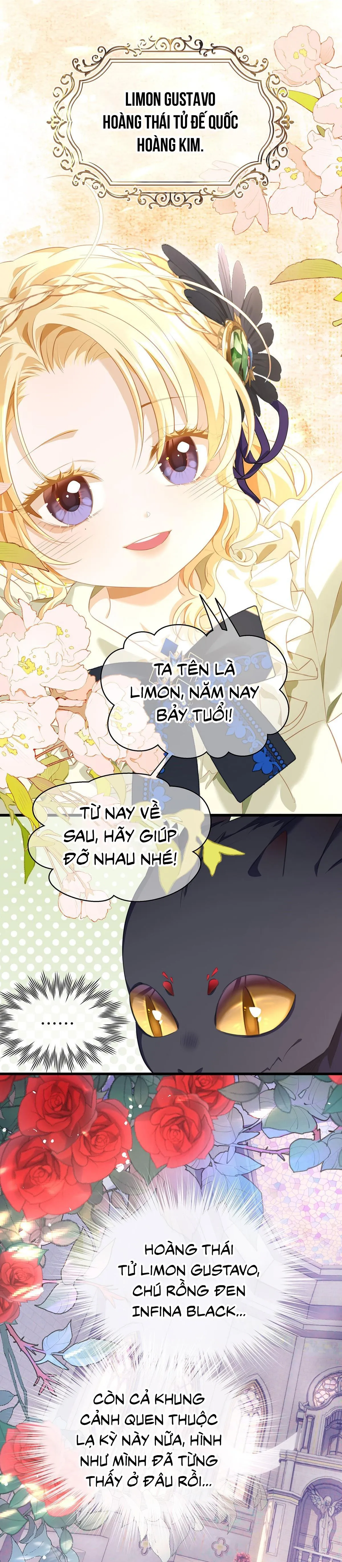 Tôi trùng sinh thành chú rồng đen của vương tử điện hạ Chapter 1 Trang 9