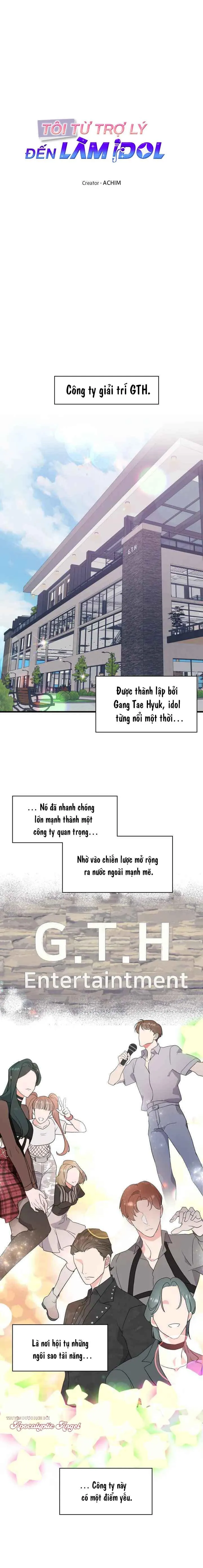 Tôi Từ Trợ Lý Đến Làm Idol Chapter 1 Trang 9