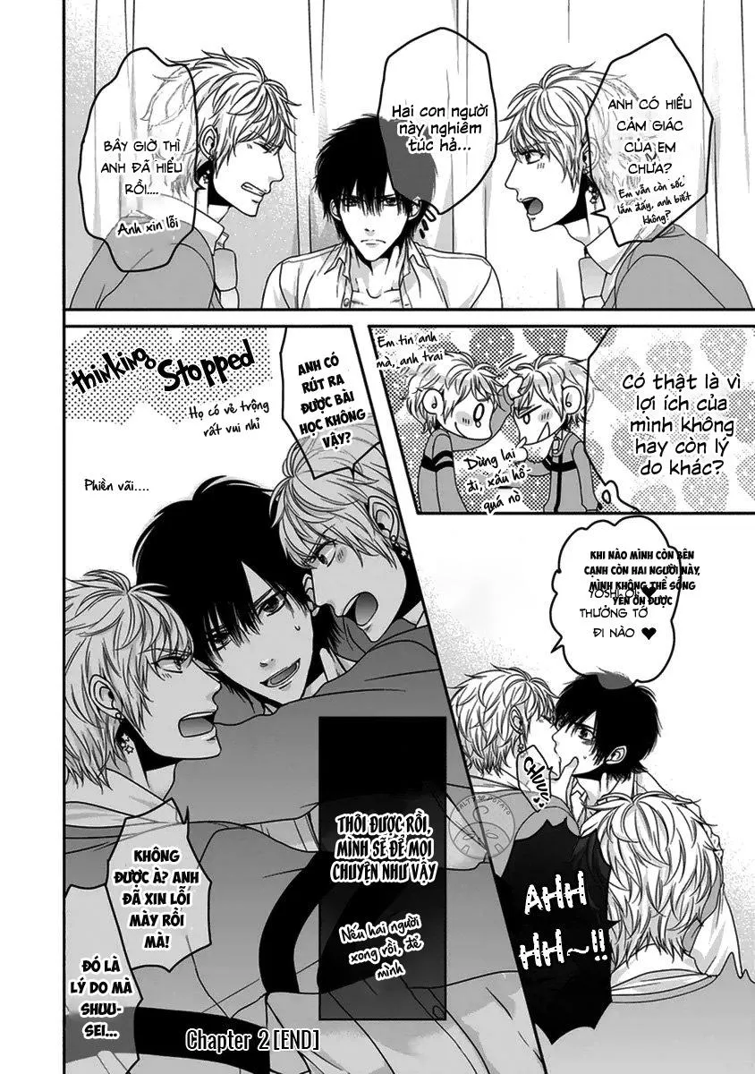 Tôi yêu đương với cặp song sinh Chapter 2 Trang 18