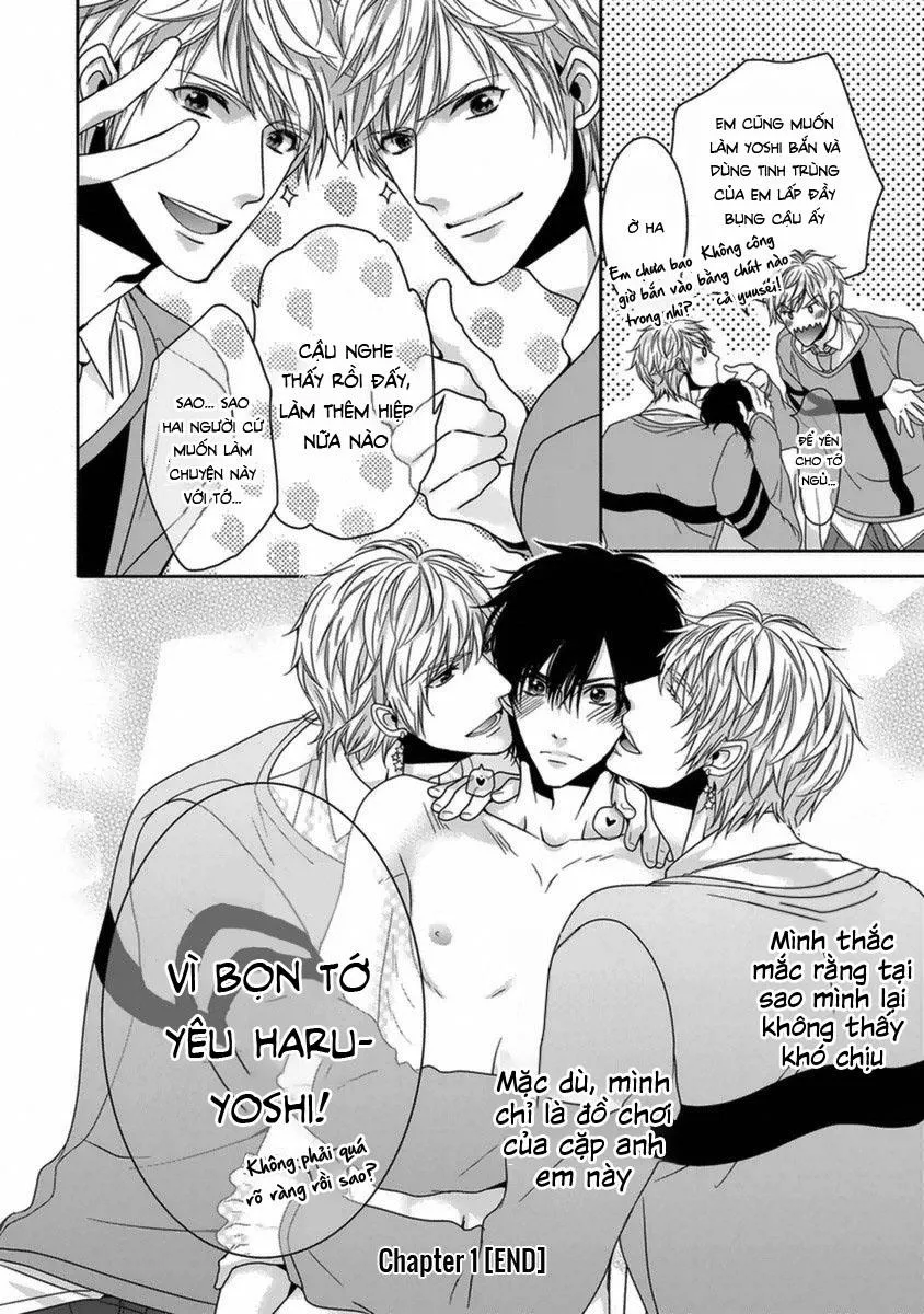 Tôi yêu đương với cặp song sinh Chapter 1 Trang 30