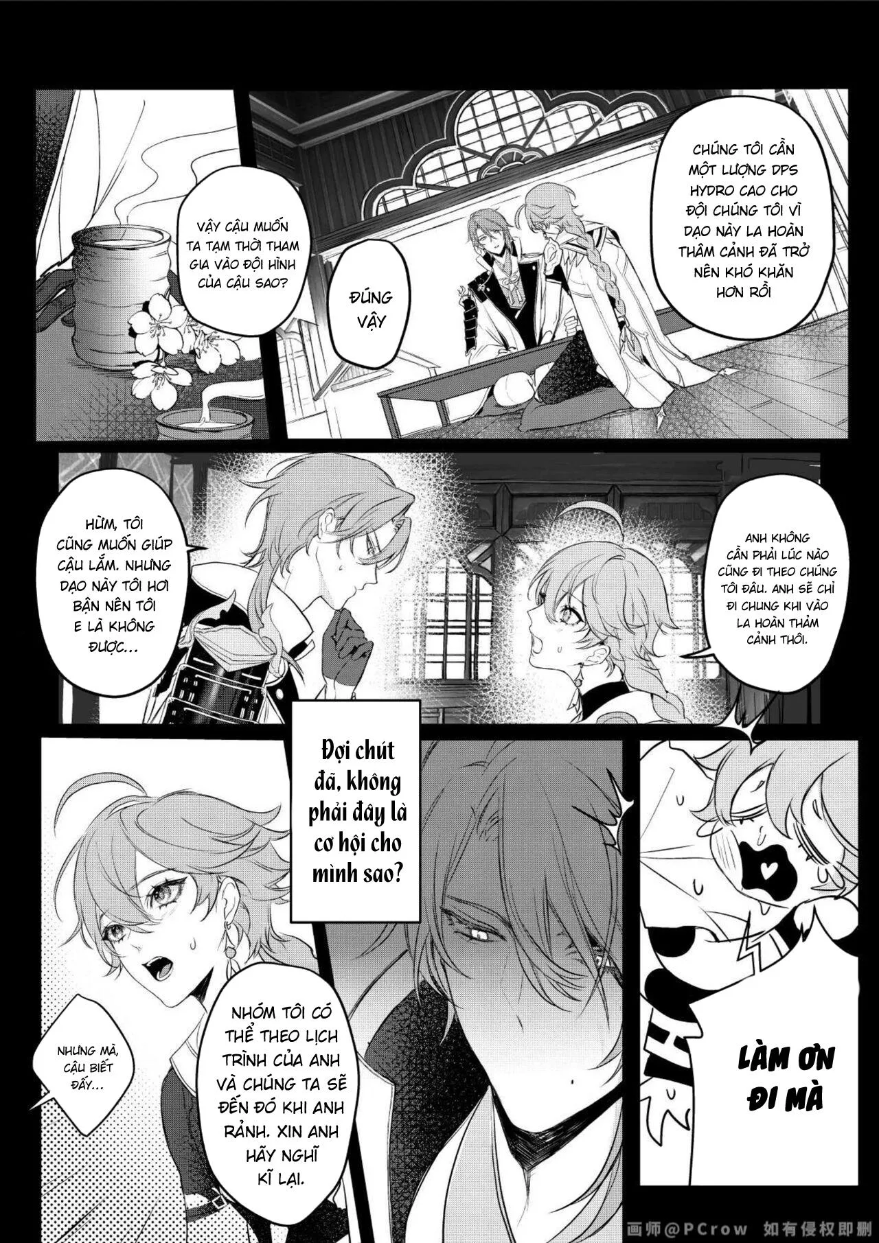 Tổng hợp OS, Doujinshi 3P Chapter 3 Trang 6