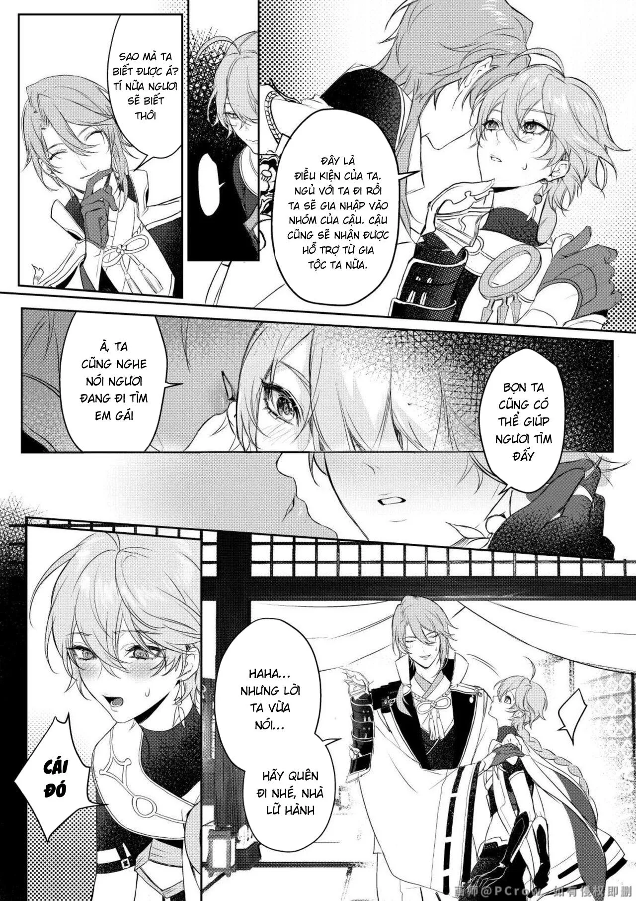 Tổng hợp OS, Doujinshi 3P Chapter 3 Trang 8