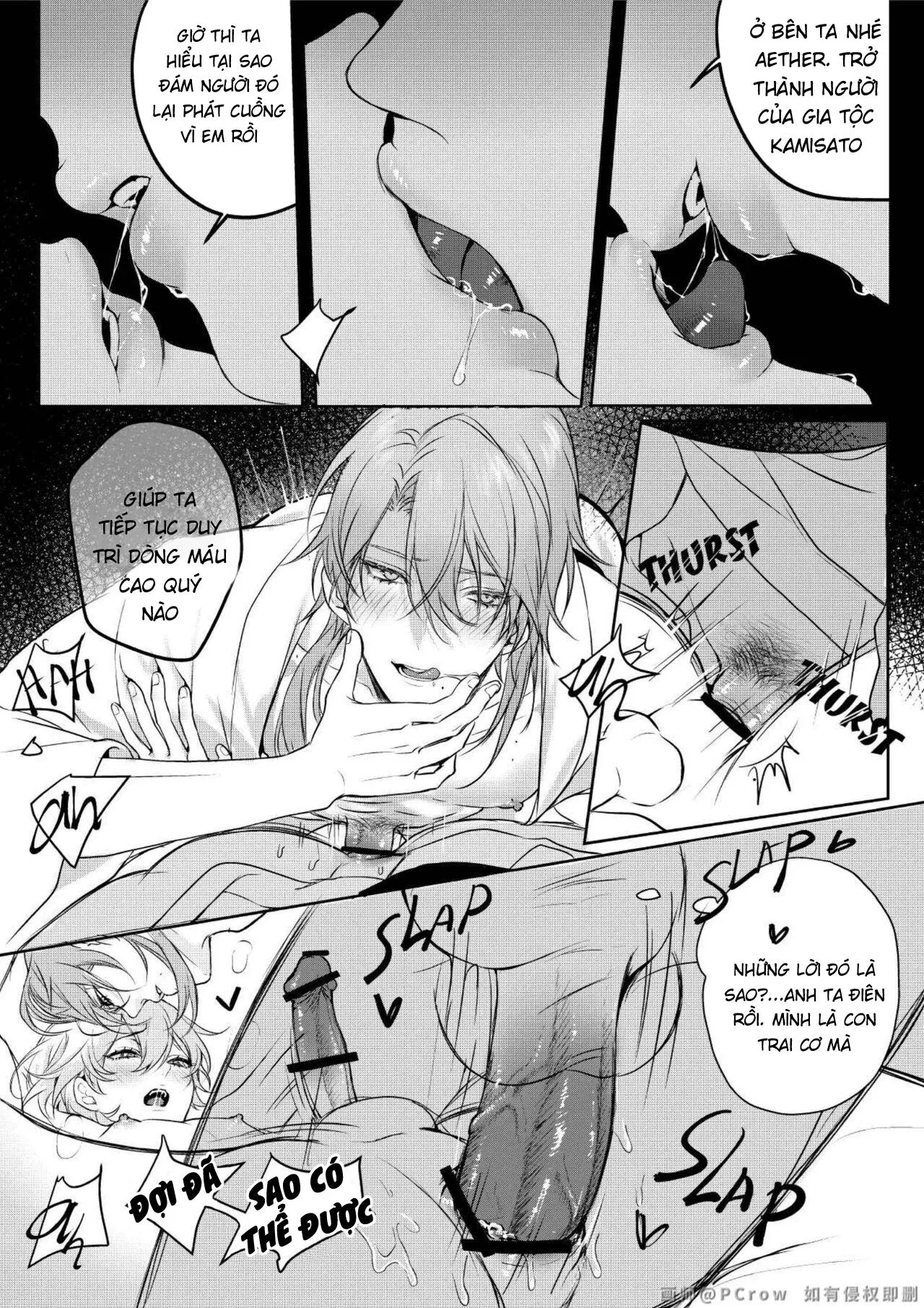 Tổng hợp OS, Doujinshi 3P Chapter 3 Trang 22