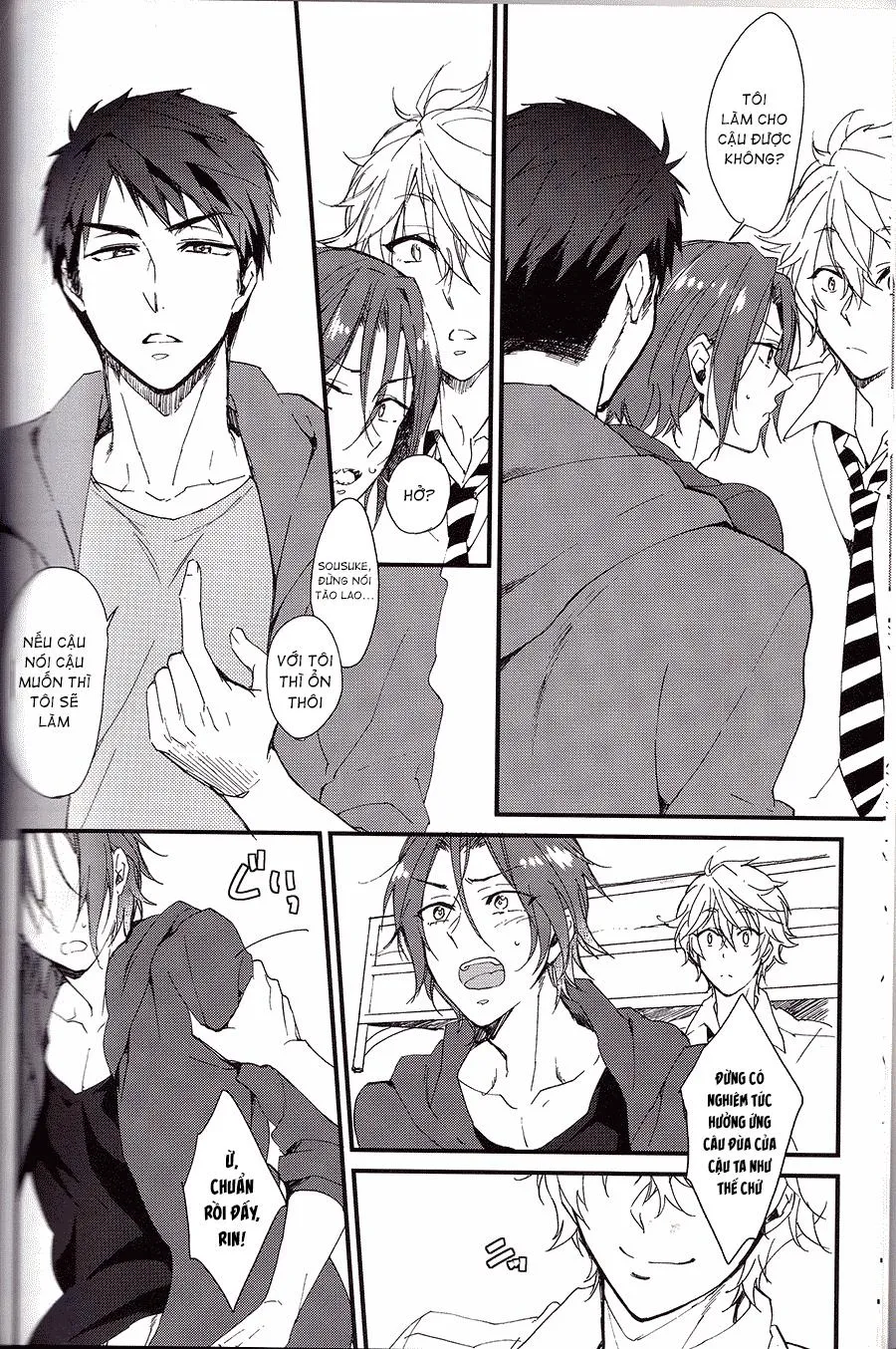 Tổng hợp OS, Doujinshi 3P Chapter 9 Trang 7