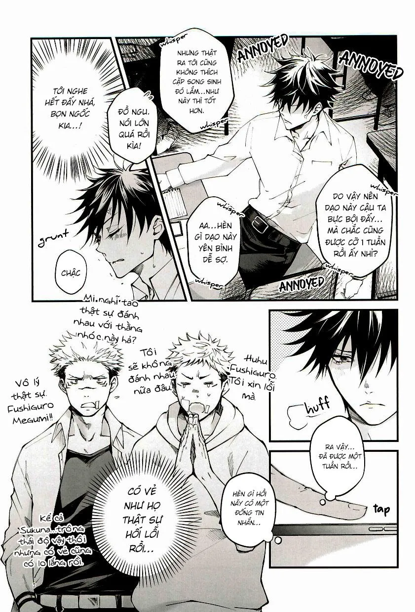 Tổng hợp OS, Doujinshi 3P Chapter 1 Trang 6