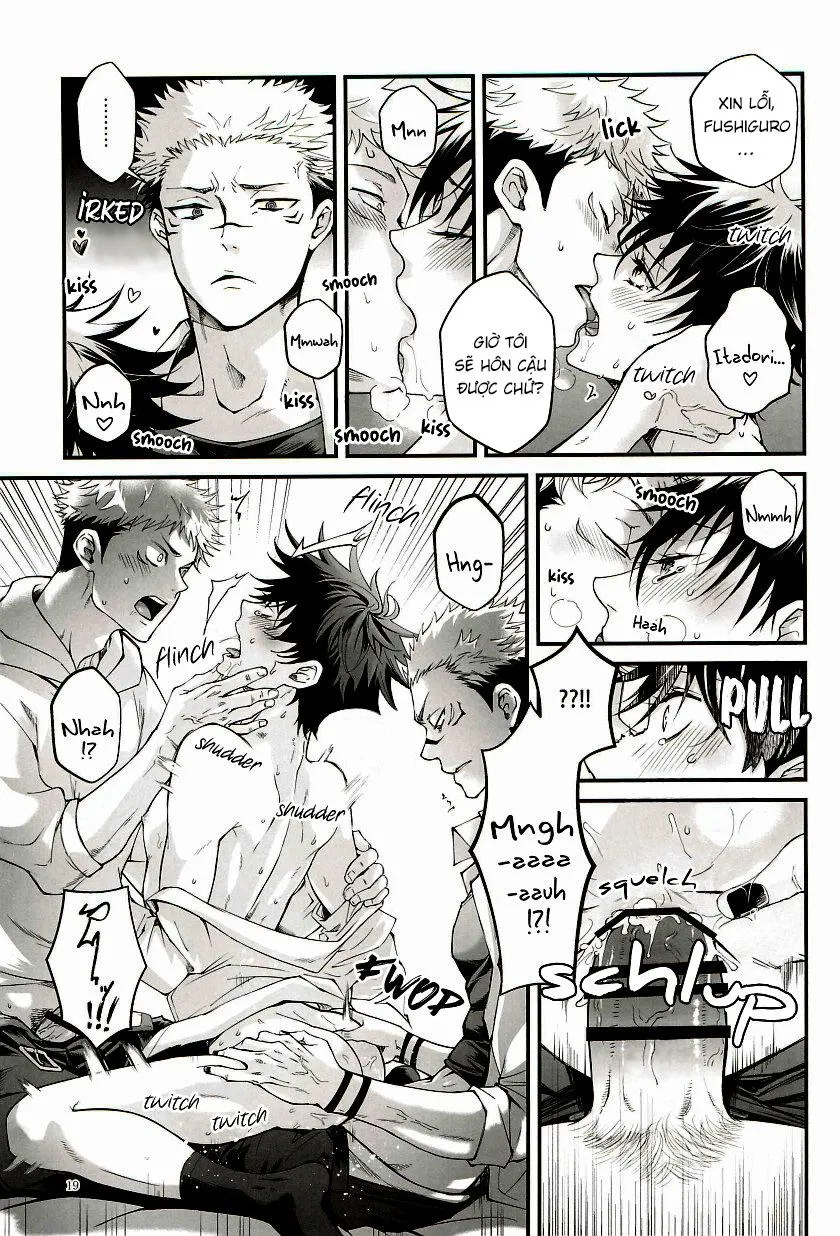 Tổng hợp OS, Doujinshi 3P Chapter 1 Trang 18