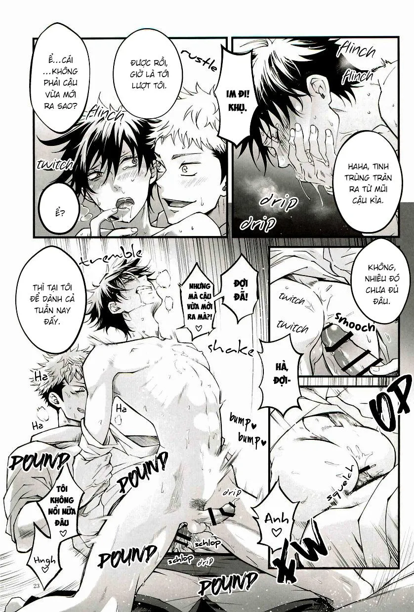 Tổng hợp OS, Doujinshi 3P Chapter 1 Trang 22