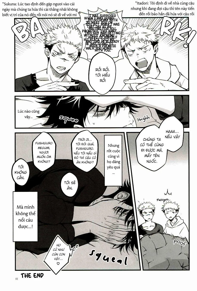 Tổng hợp OS, Doujinshi 3P Chapter 1 Trang 40