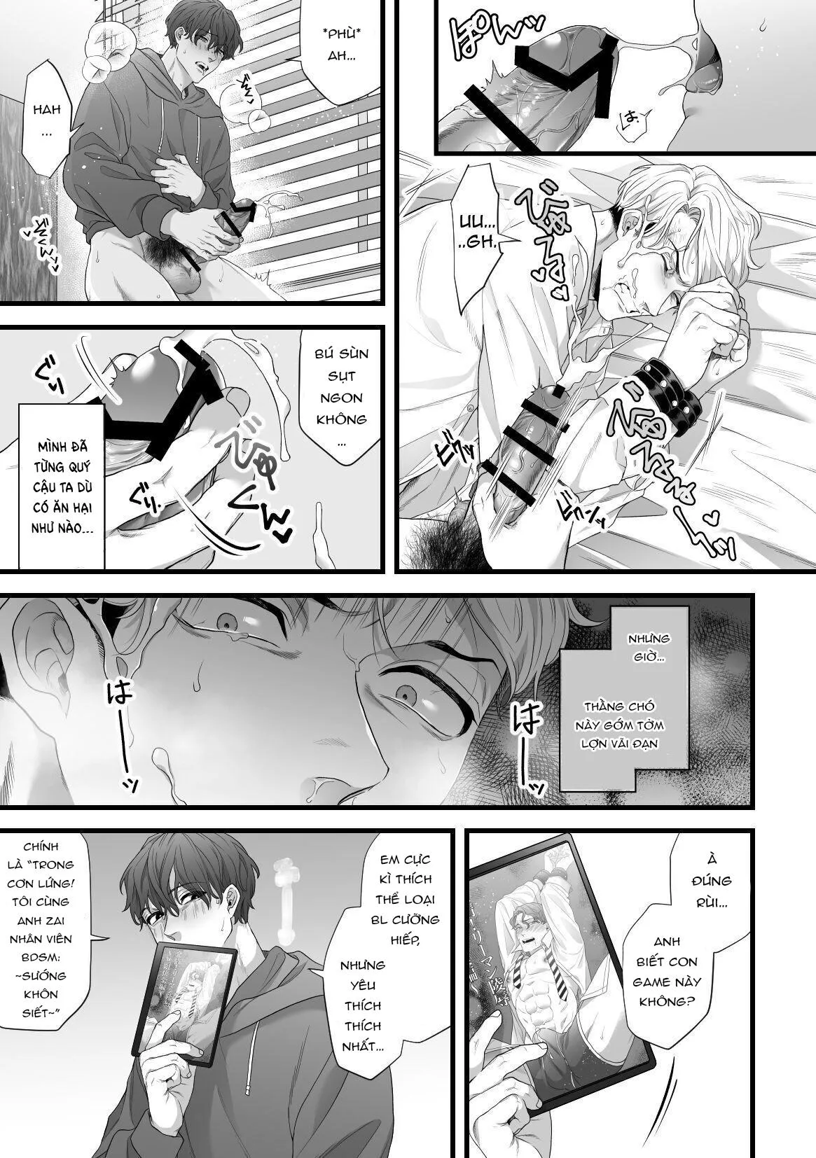 Động Boylove Oneshot 18+ nhà Đào Chapter 4 Trang 12