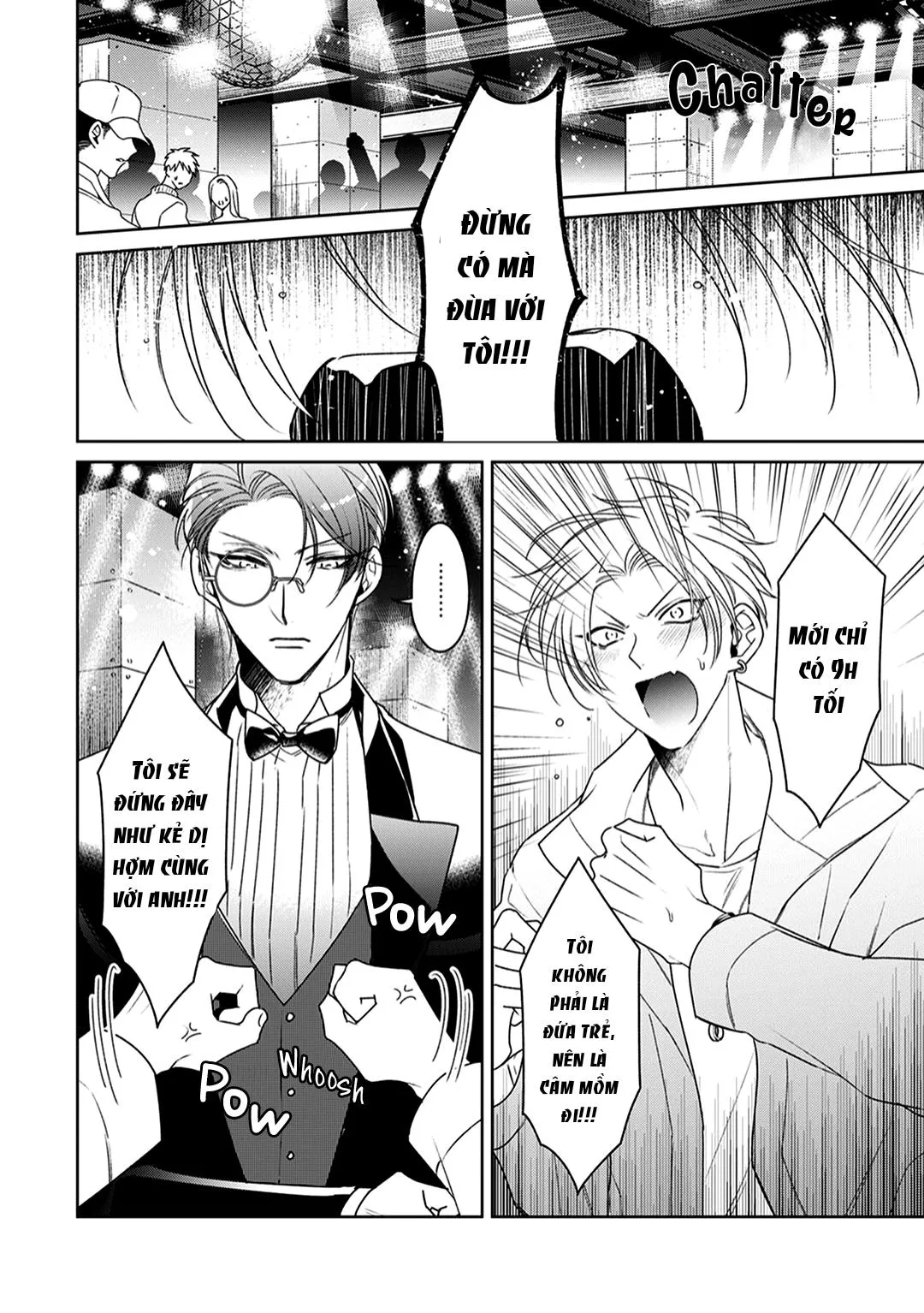 Cái đêm mà người quản gia tháo kính ra Chapter 2 Trang 4