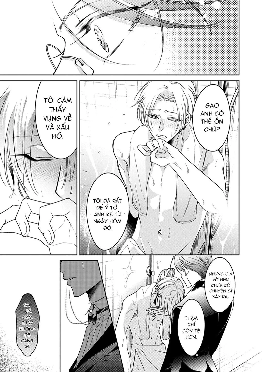 Cái đêm mà người quản gia tháo kính ra Chapter 2 Trang 18