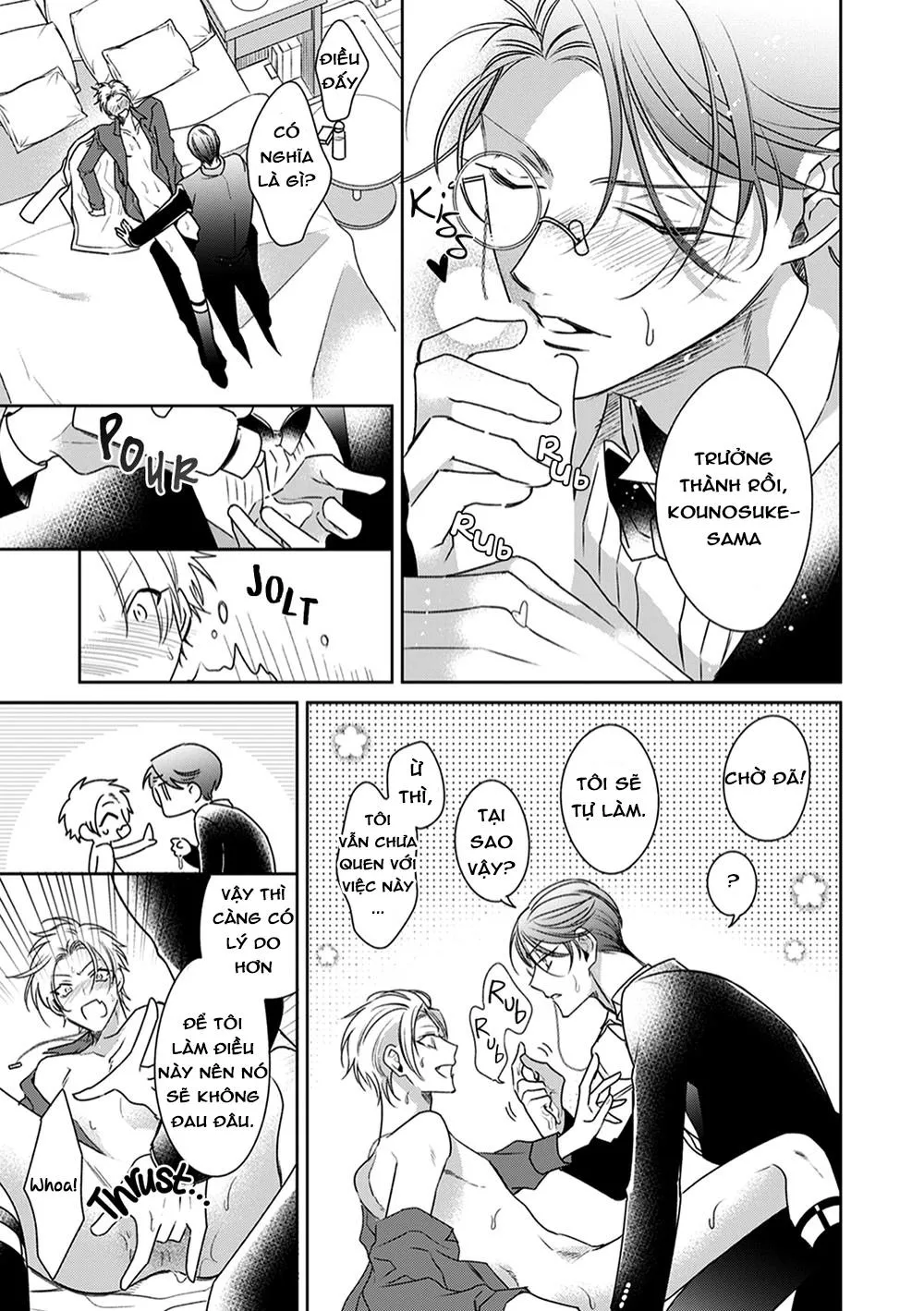 Cái đêm mà người quản gia tháo kính ra Chapter 3 Trang 29