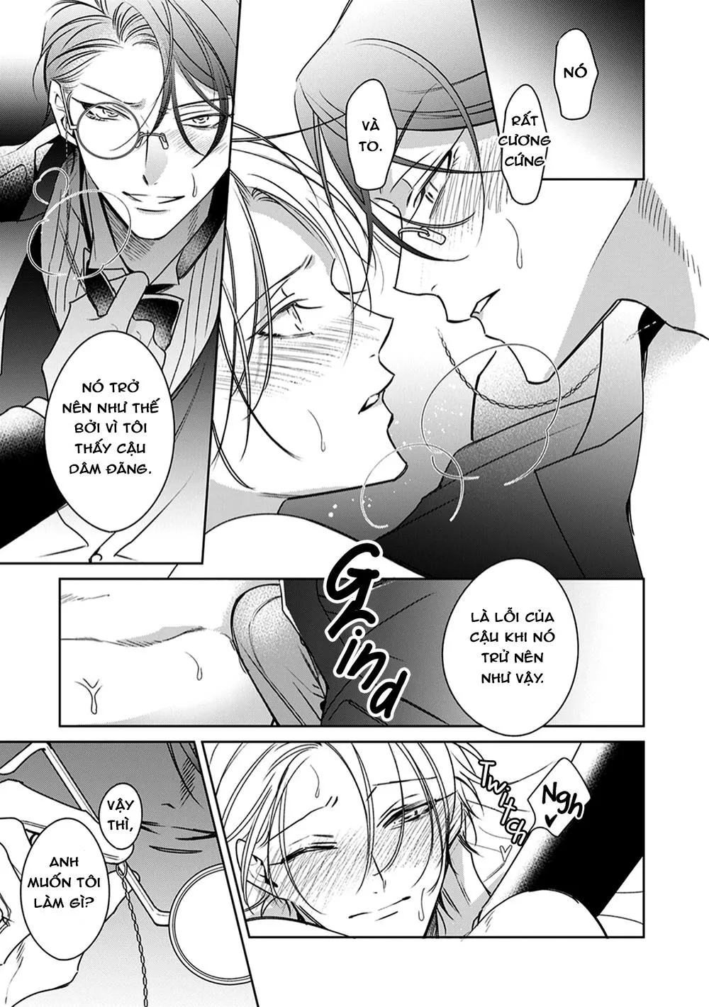 Cái đêm mà người quản gia tháo kính ra Chapter 3 Trang 33
