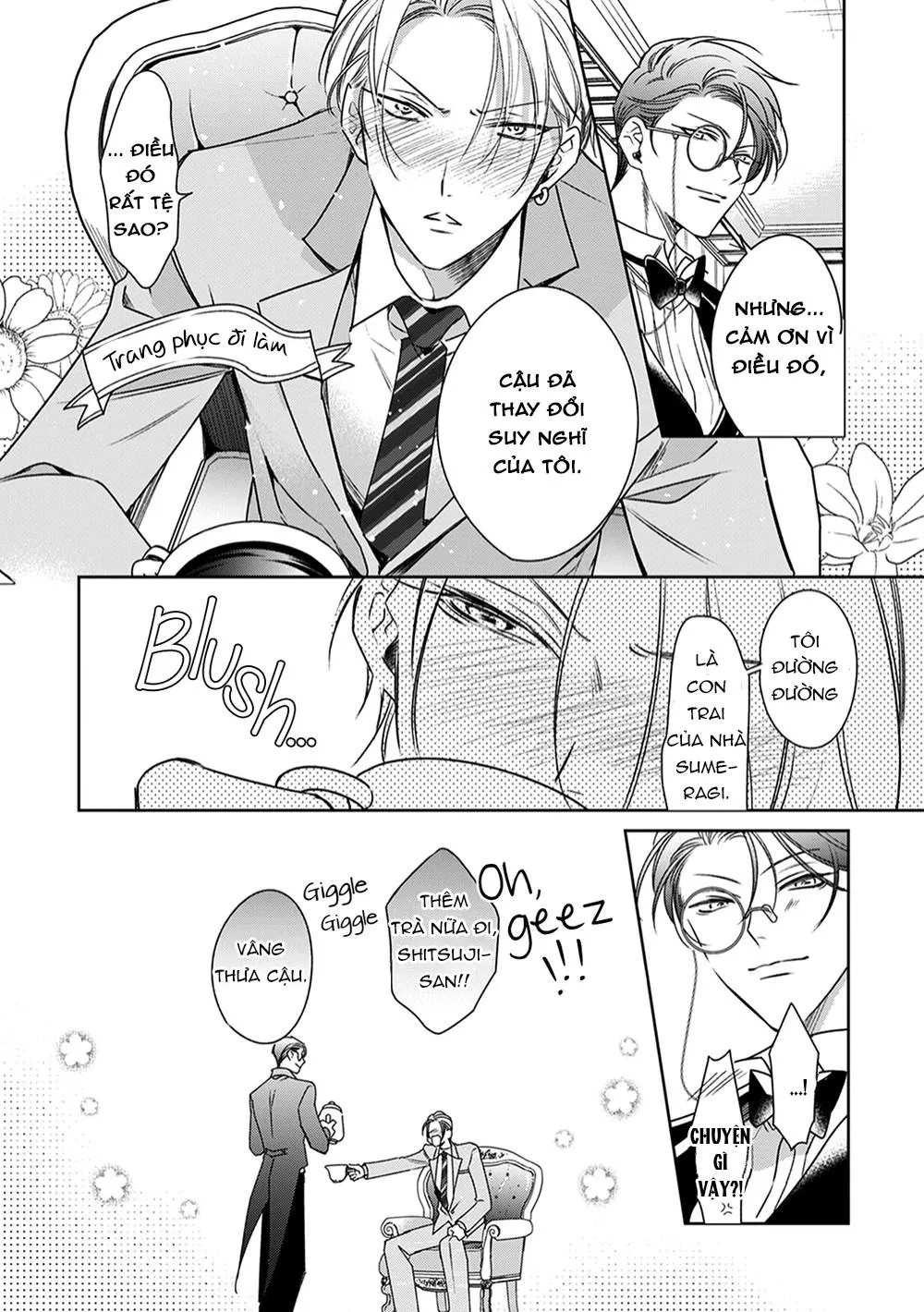 Cái đêm mà người quản gia tháo kính ra Chapter 3 Trang 42