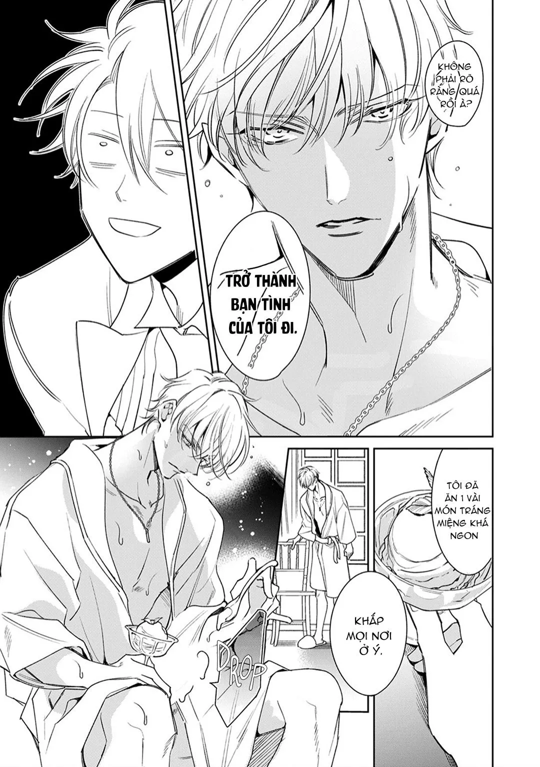 Cái đêm mà người quản gia tháo kính ra Chapter 4 Trang 17