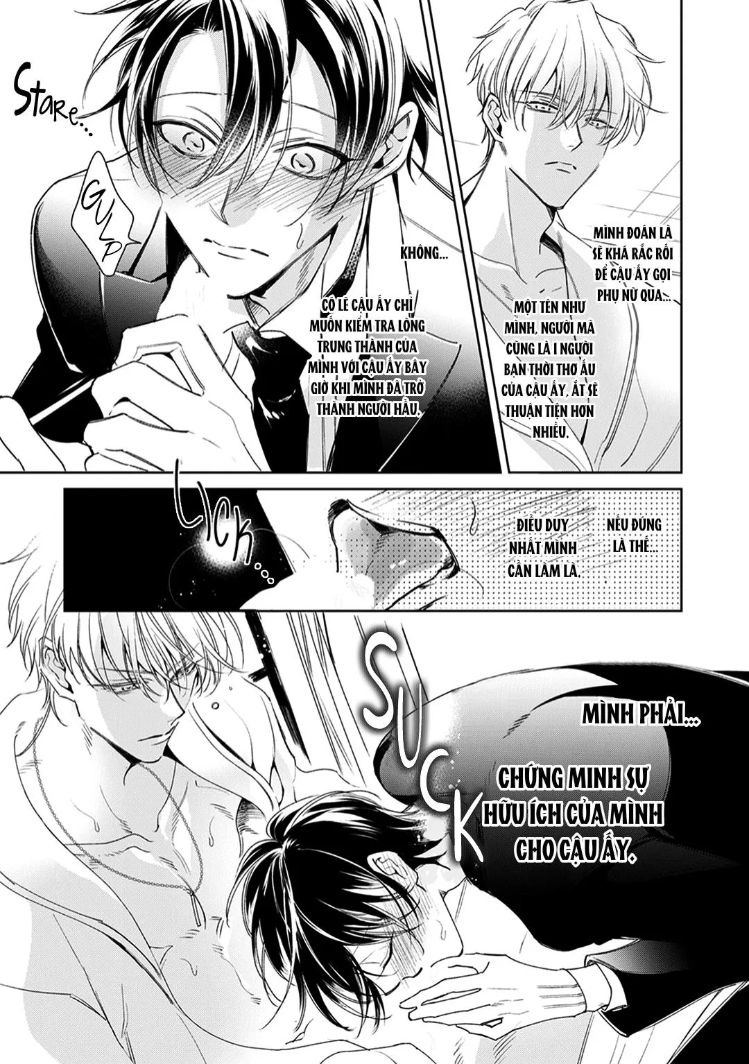 Cái đêm mà người quản gia tháo kính ra Chapter 4 Trang 19