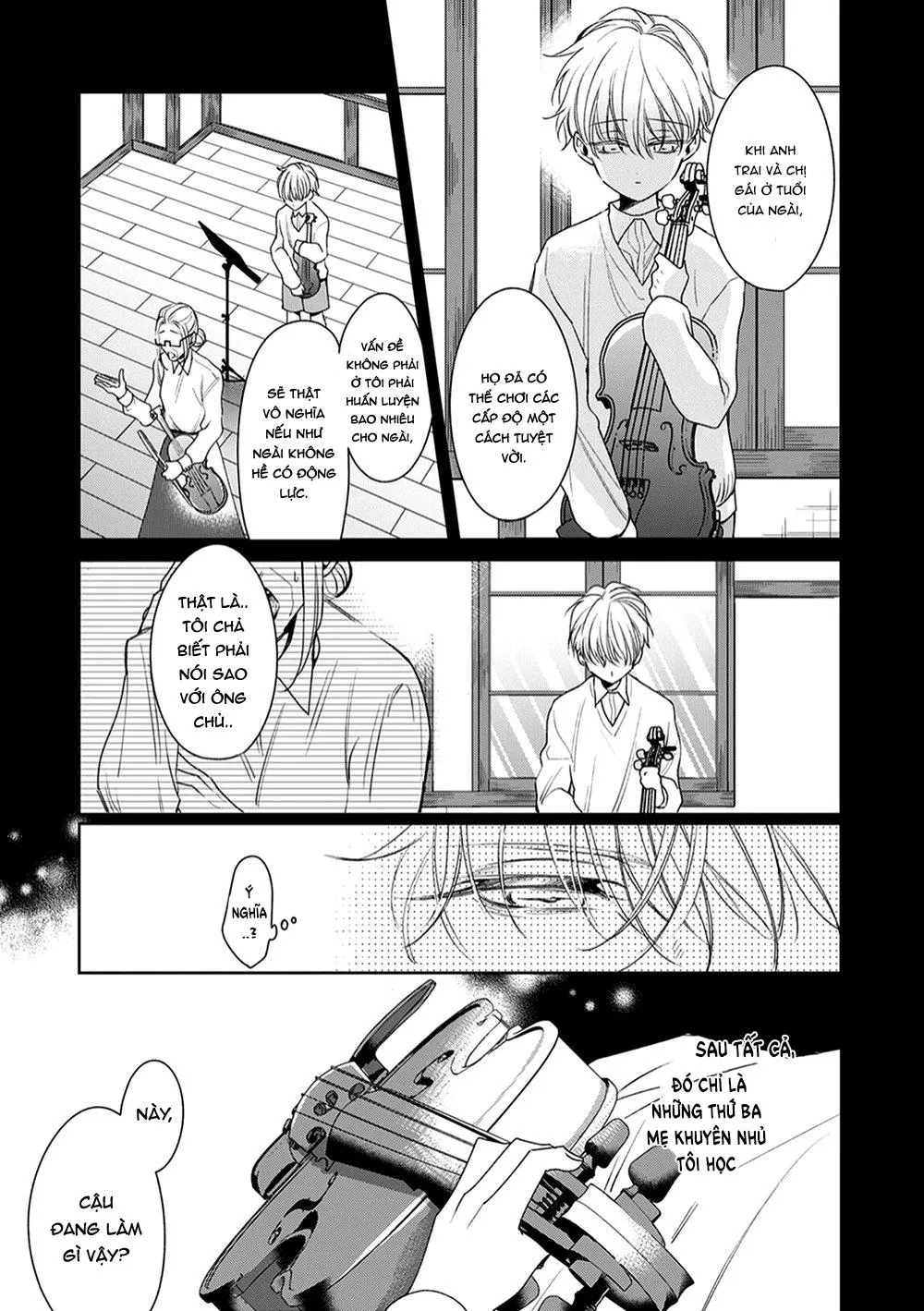 Cái đêm mà người quản gia tháo kính ra Chapter 5 Trang 5