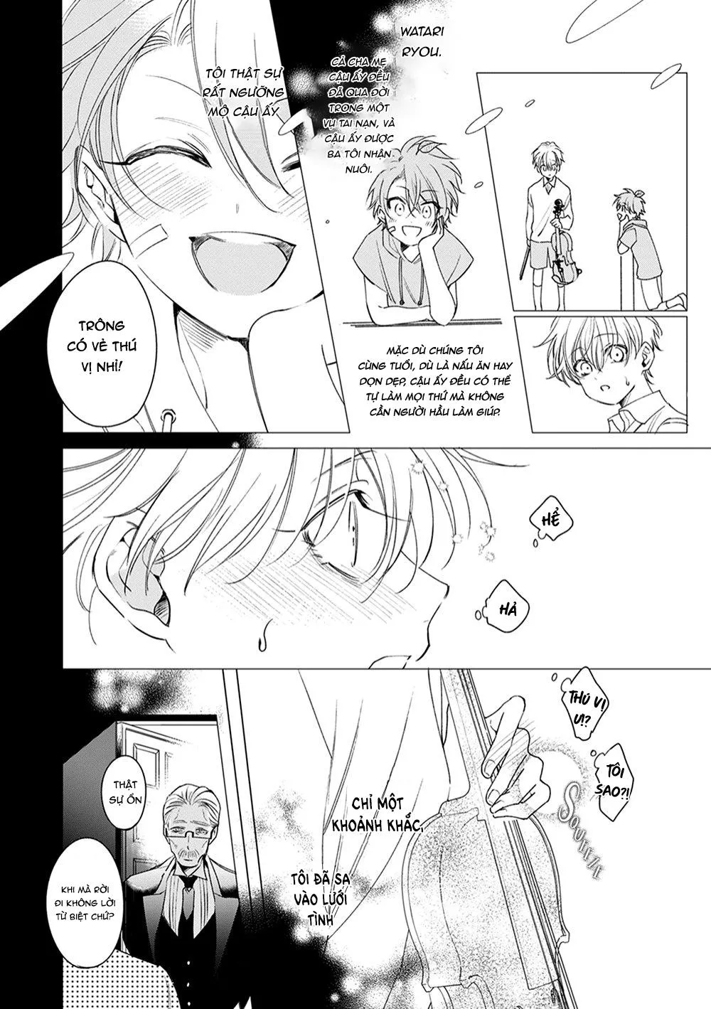 Cái đêm mà người quản gia tháo kính ra Chapter 5 Trang 6