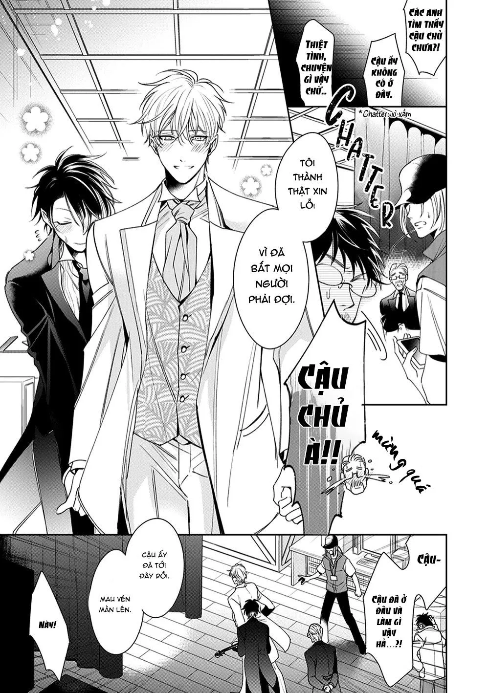 Cái đêm mà người quản gia tháo kính ra Chapter 5 Trang 25