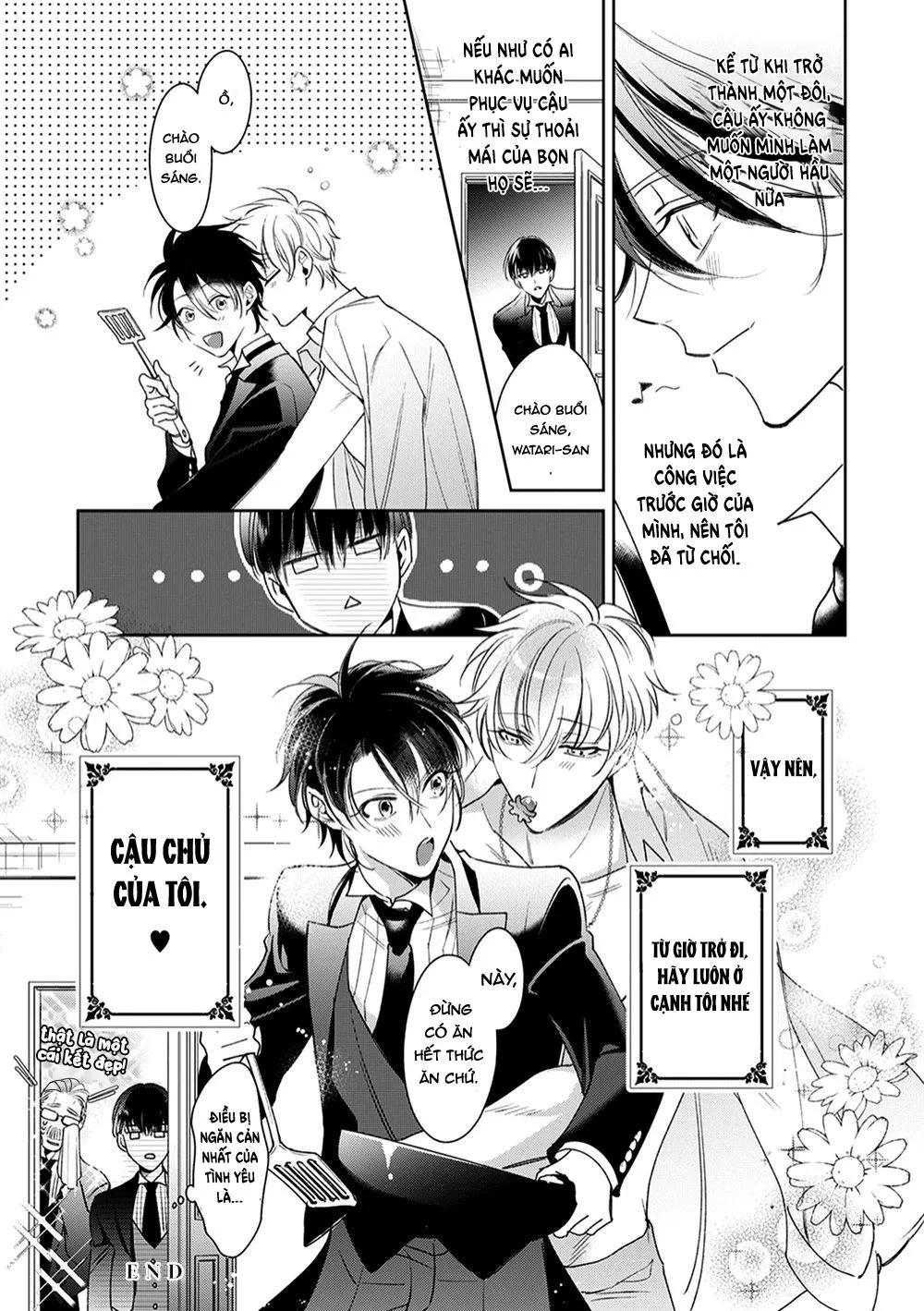 Cái đêm mà người quản gia tháo kính ra Chapter 5 Trang 36