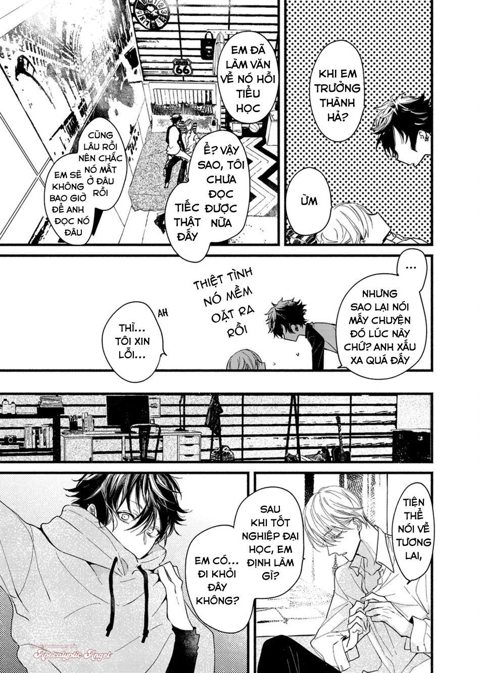 Trái Tim Của Ma Cà Rồng Chapter 3 Trang 22