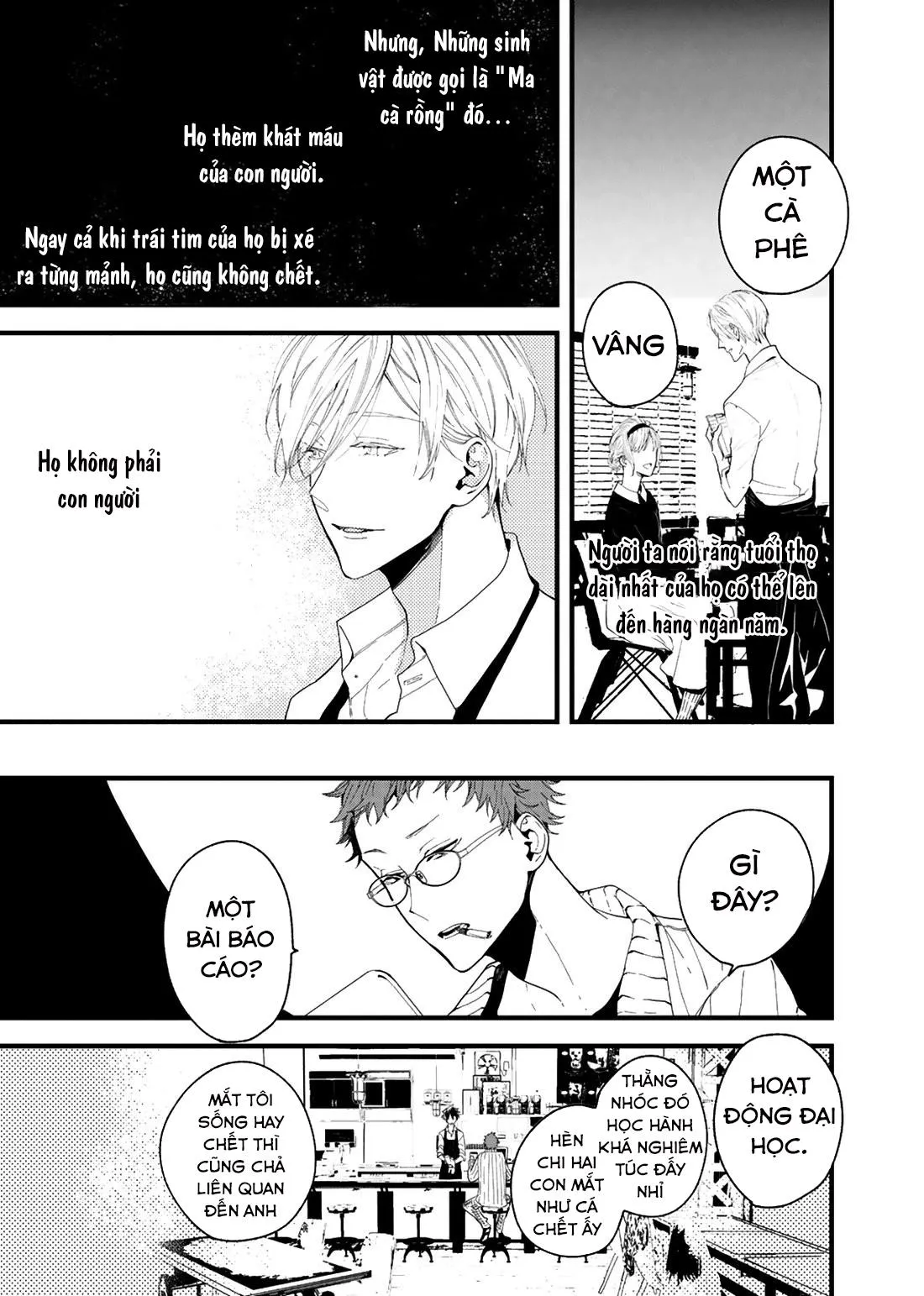 Trái Tim Của Ma Cà Rồng Chapter 1 Trang 14