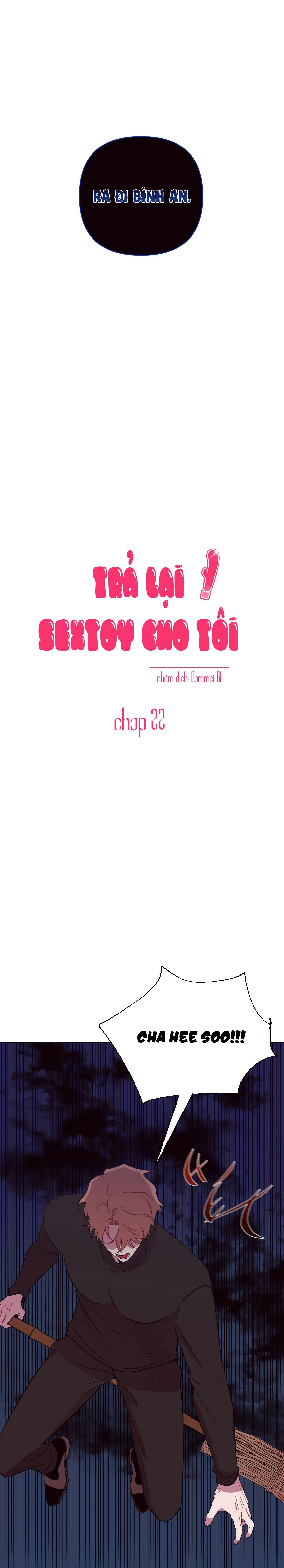 TRẢ LẠI SEX TOY CHO TÔI!!! Chapter 22 Trang 3