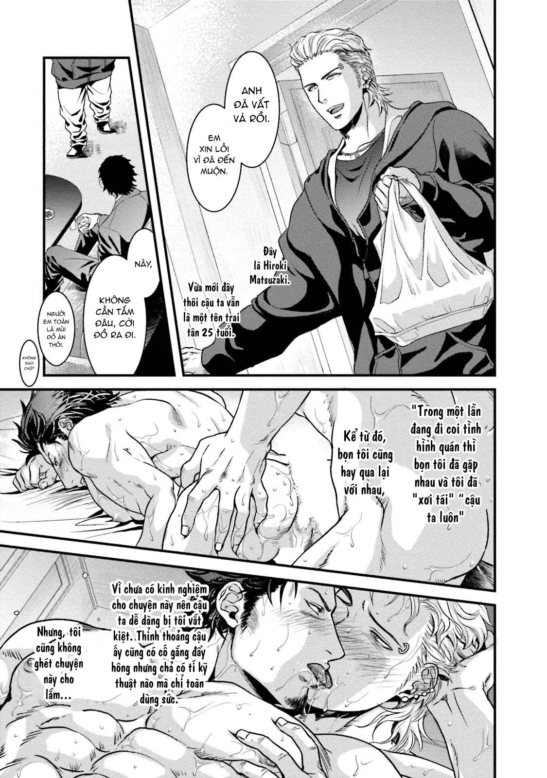 Trai Tân Như Tôi Bị Ông Chủ Ăn Trọn Chapter 2 Trang 7